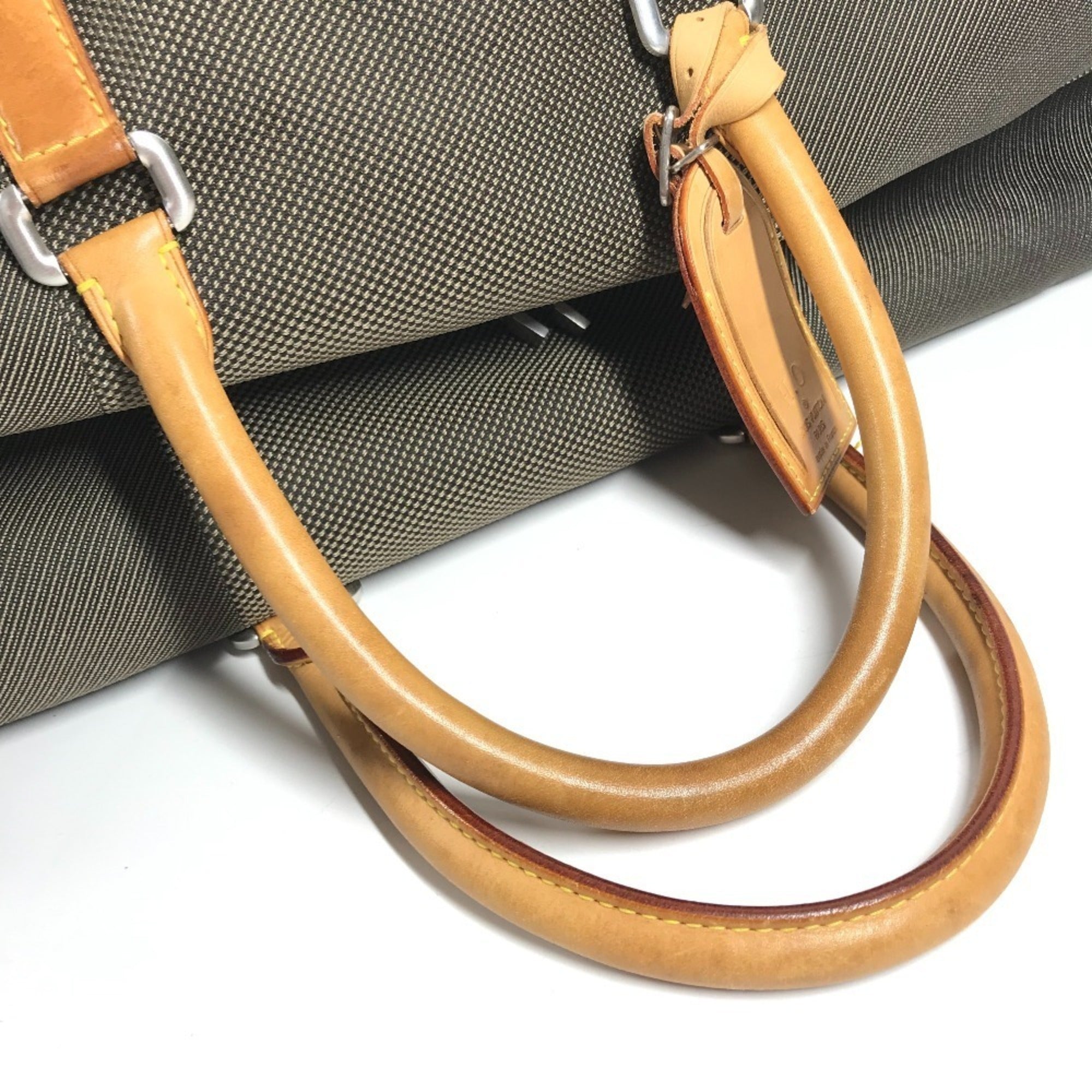 Louis Vuitton Earth Khaki Damier Geant Canvas Boston Bag Shoulder Bag (Pre-Owned)