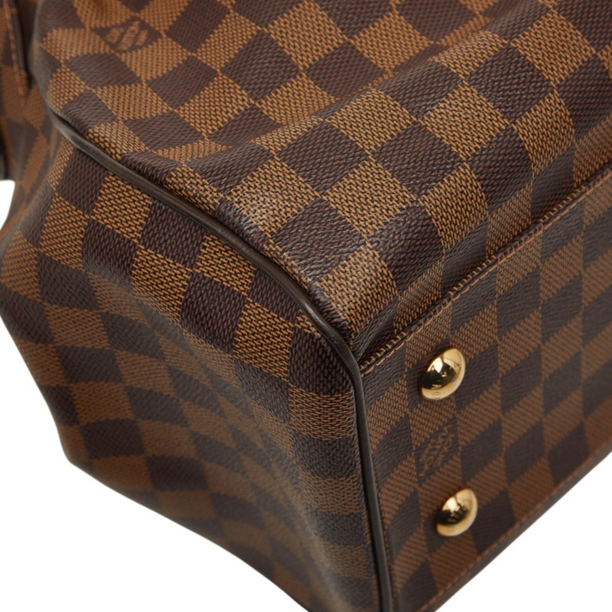 Louis Vuitton Brown Pvc Leather Handbag Shoulder Bag (Pre-Owned)