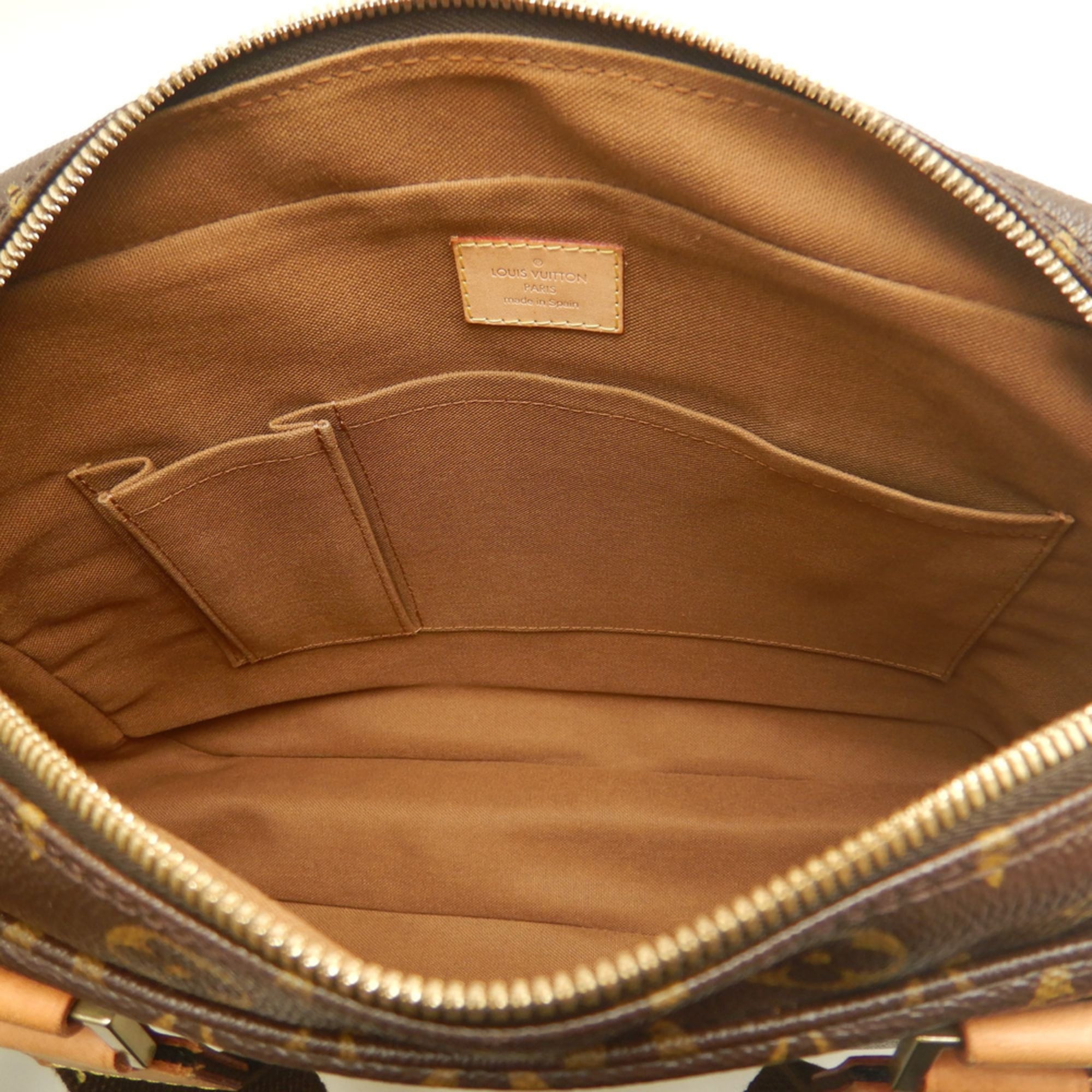 Louis Vuitton Brown Monogram Canvas Briefcase (Pre-Owned)