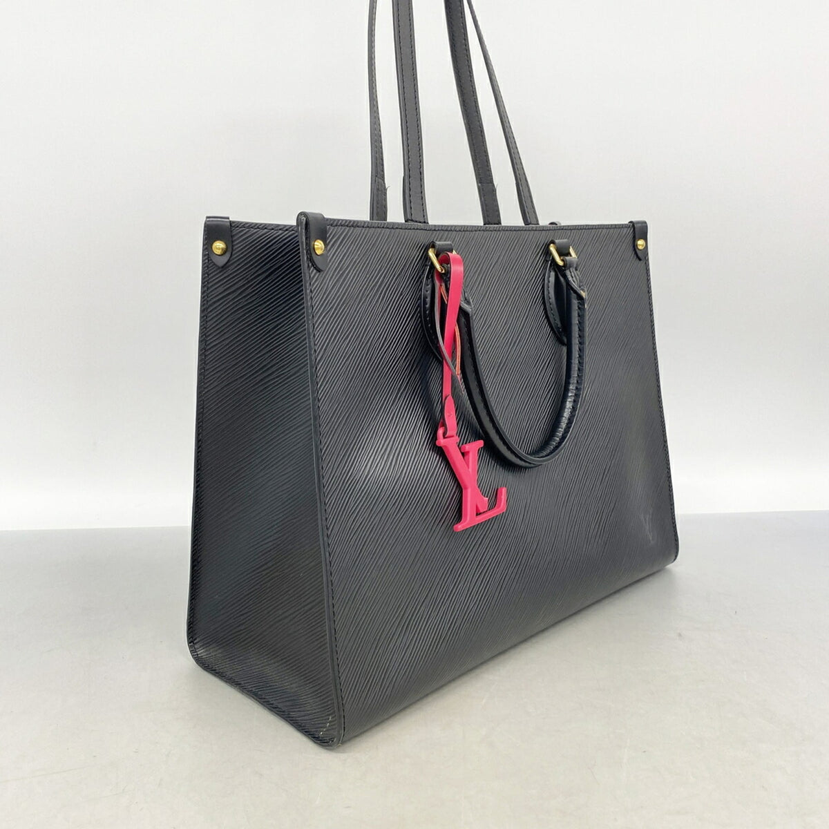 Louis Vuitton Noir Pink Tote Bag (Pre-Owned)