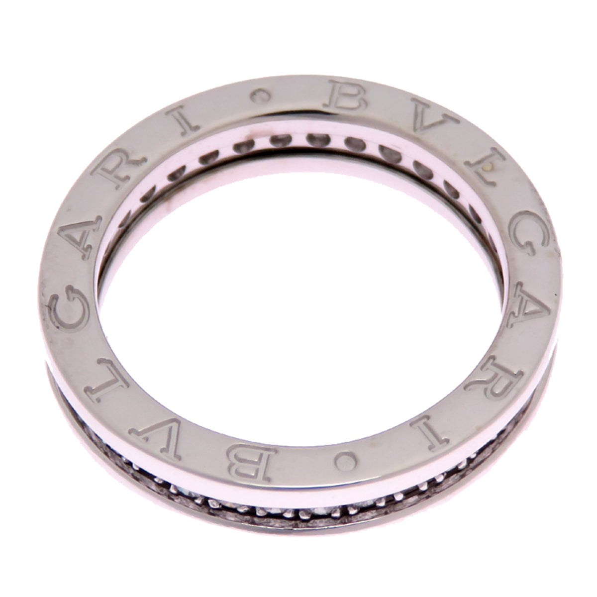 Bvlgari White Gold (18K) Band Ring (Pre-Owned)