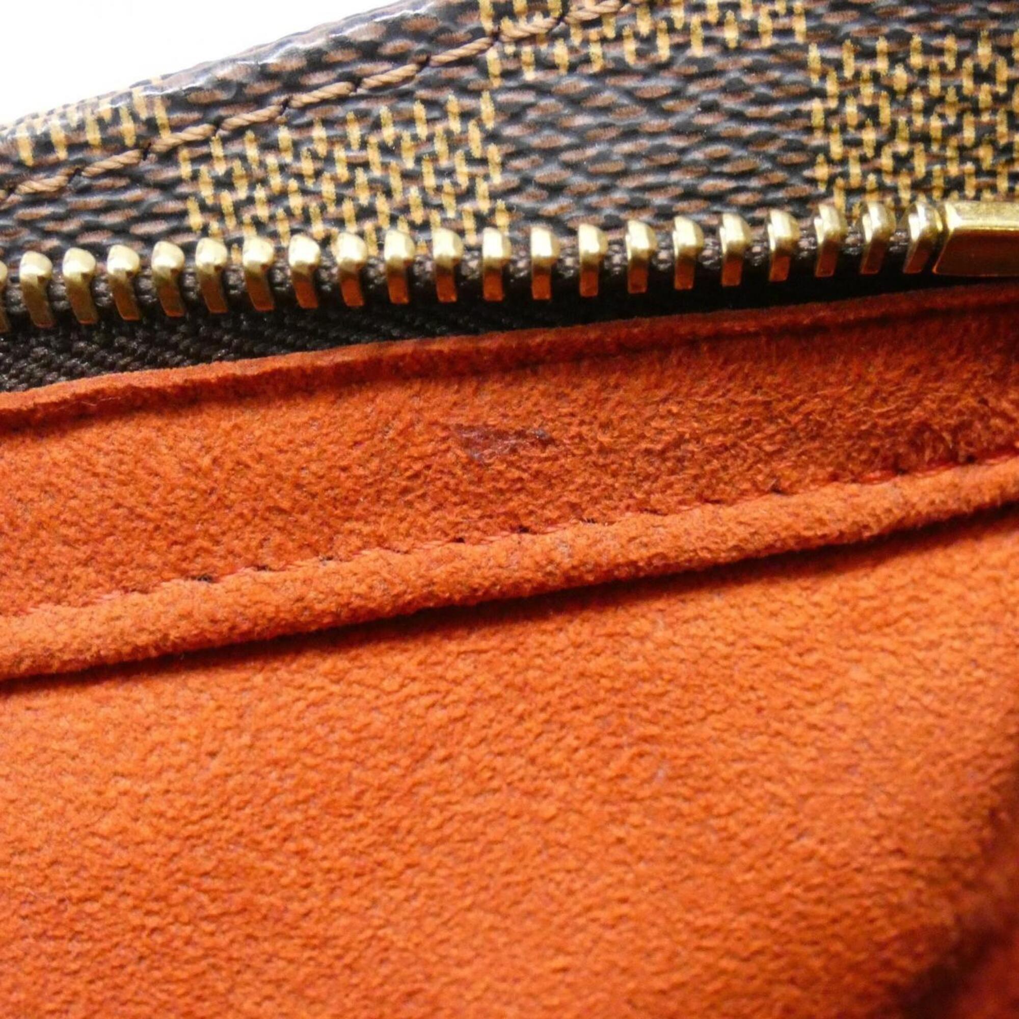 Louis Vuitton Brown Coated Canvas Shoulder Bag (Pre-Owned)