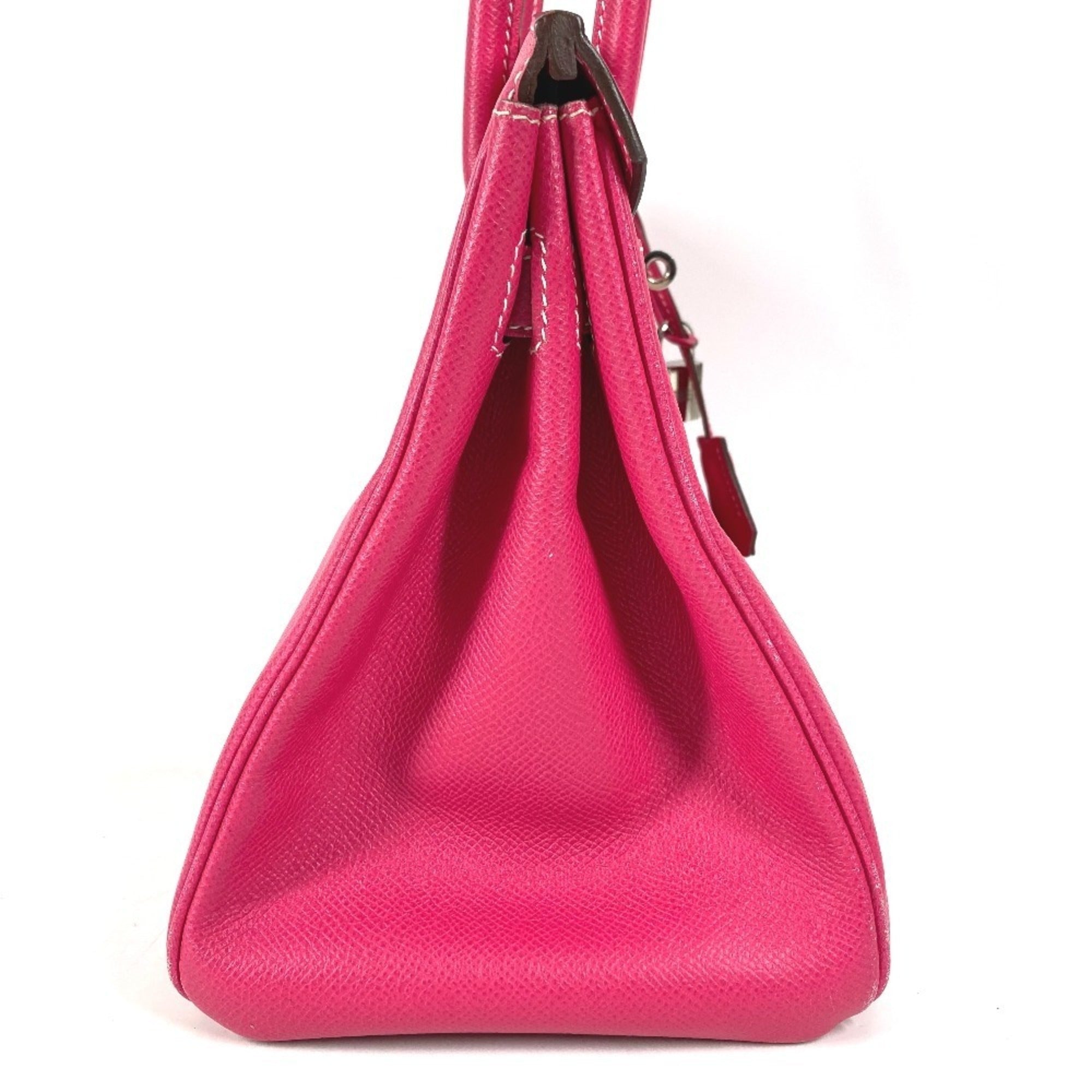 Hermes Pink Rose Tyrien Epsom Leather Handbag Tote Bag (Pre-Owned)