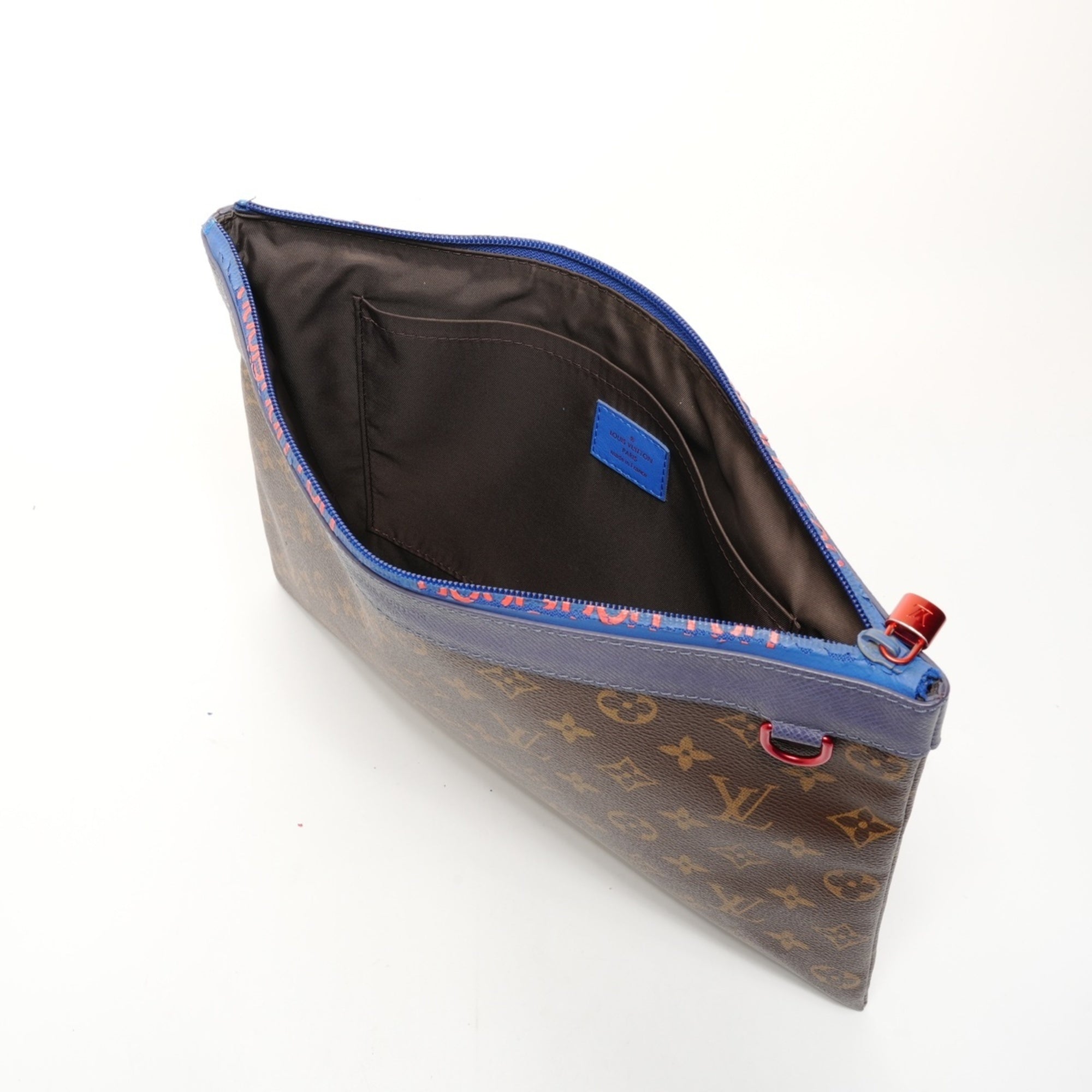 Louis Vuitton Brown Clutch Bag Pochette (Pre-Owned)