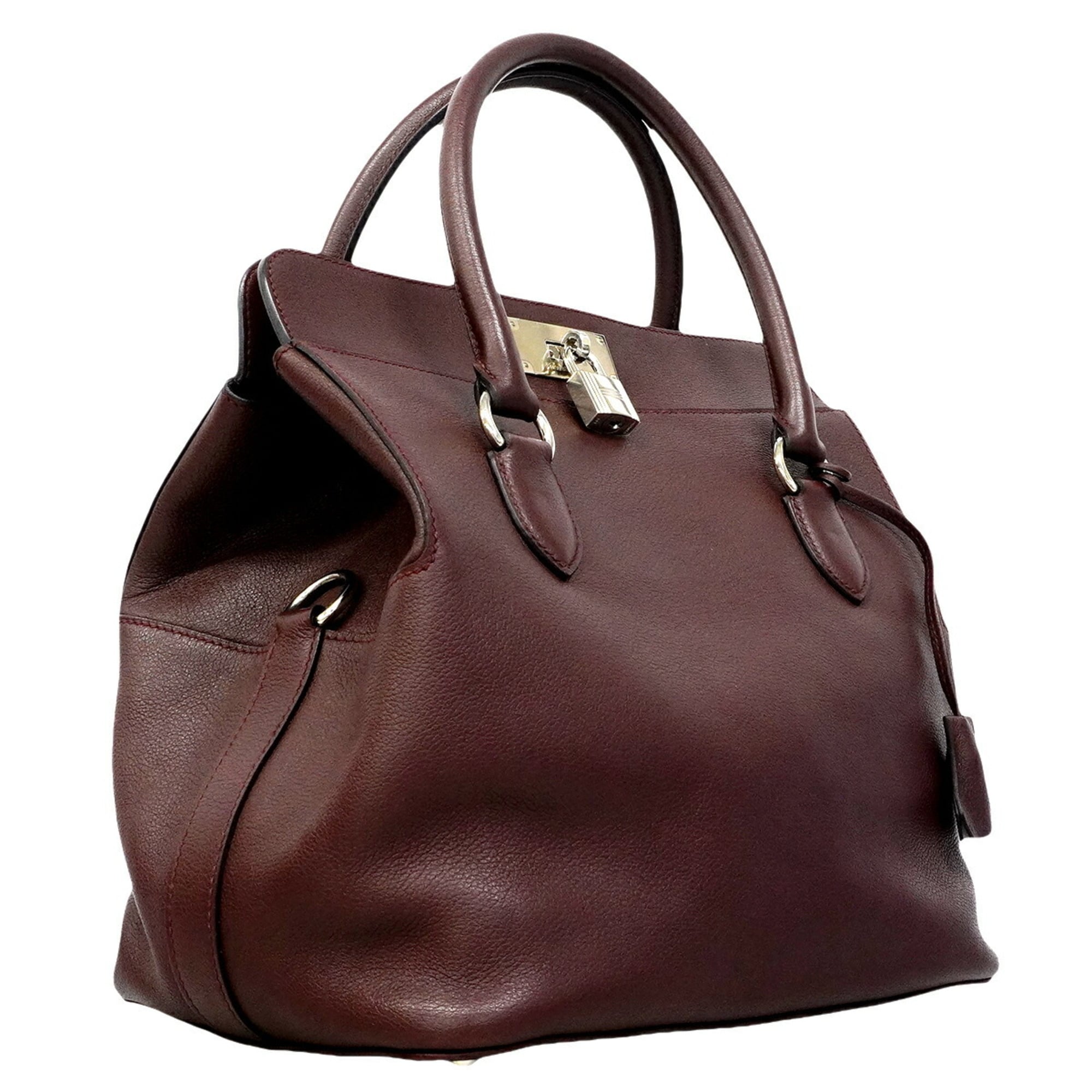 Hermes Rouge H Handbag (Pre-Owned)