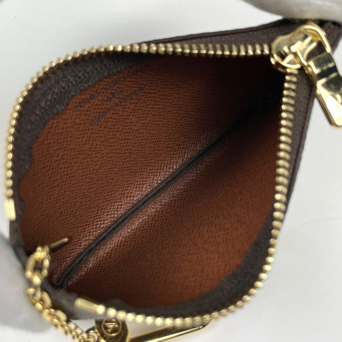 Louis Vuitton Brown Monogram Coin Purse/Coin Case (Pre-Owned)
