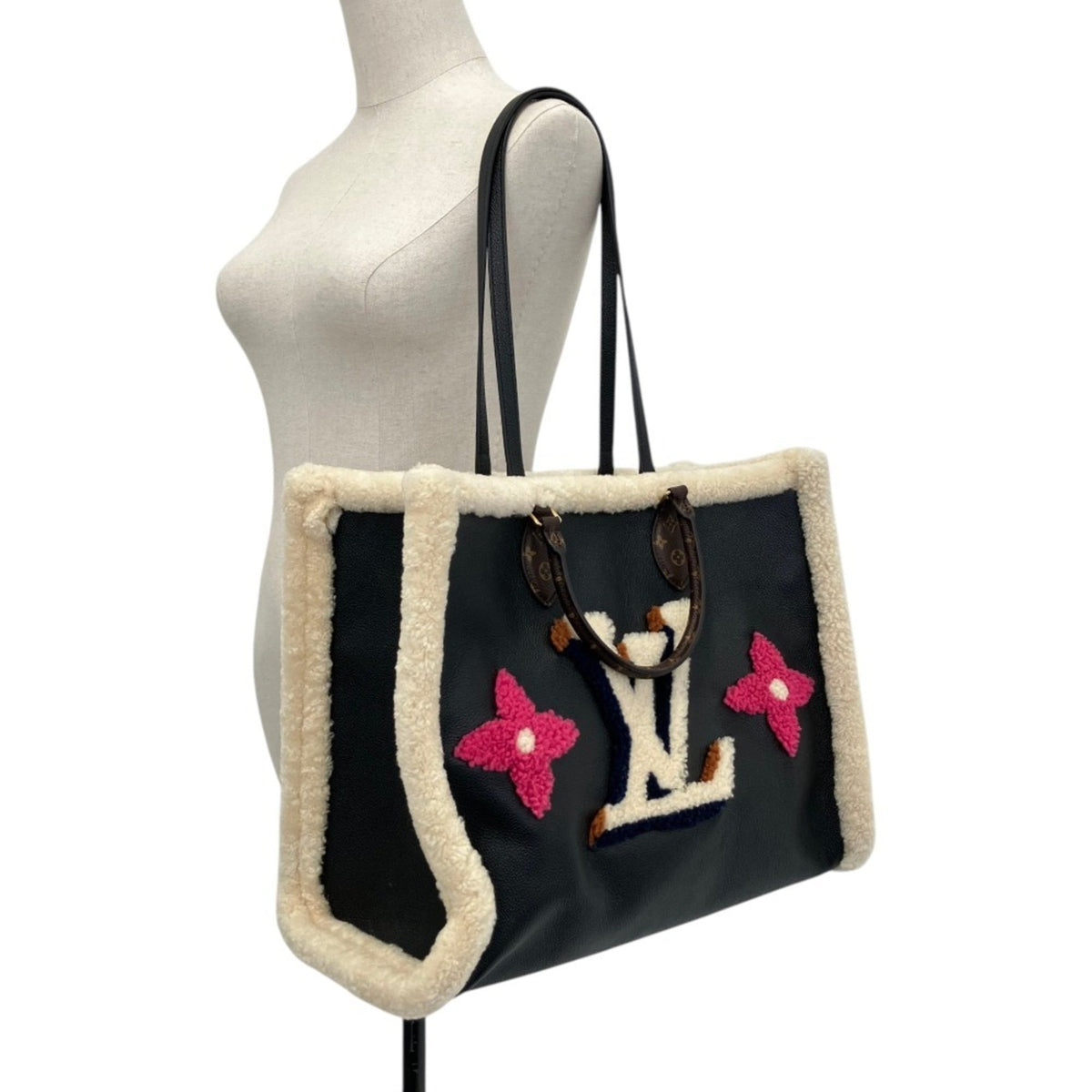 Louis Vuitton Black Monogram Tote Bag (Pre-Owned)