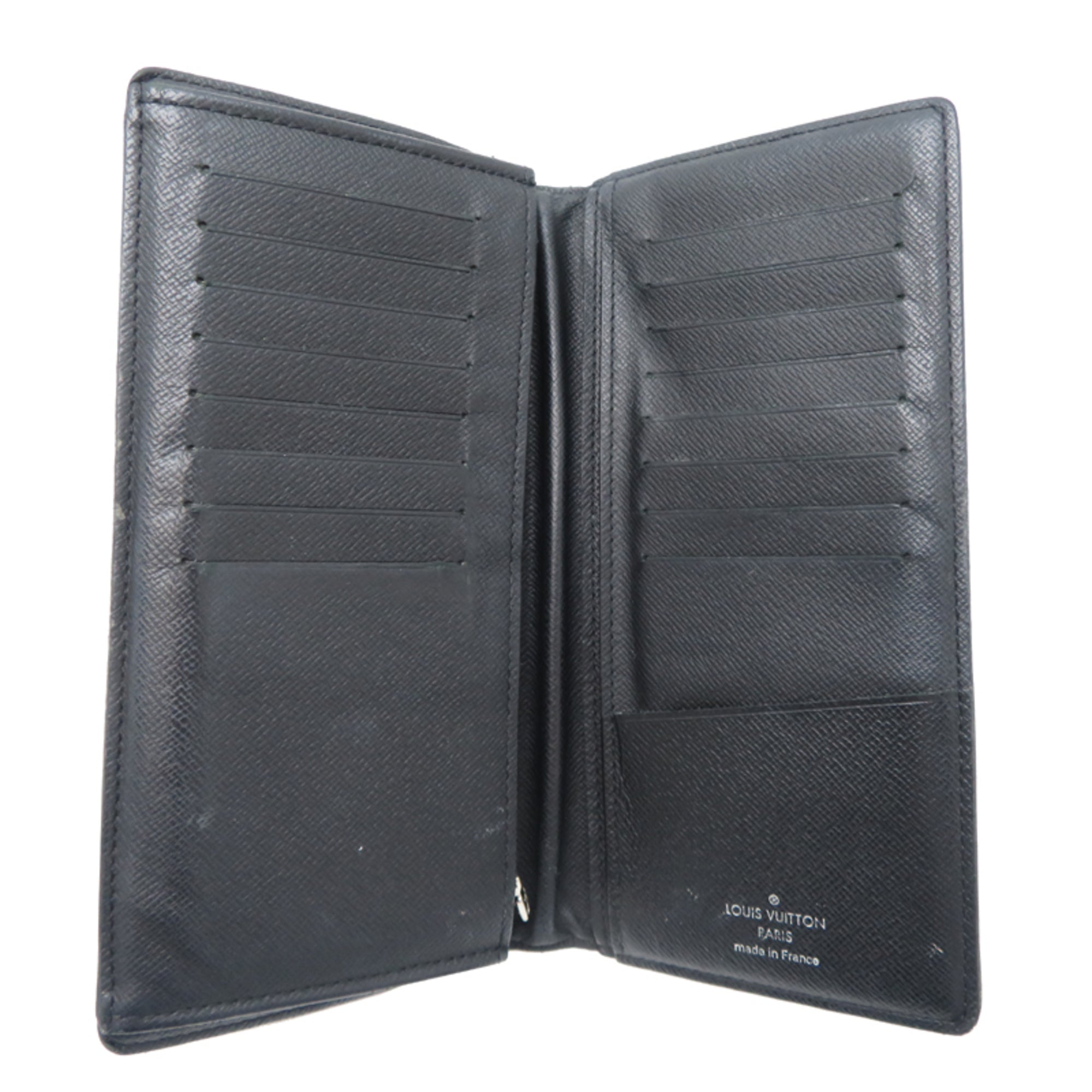 Louis Vuitton Black Damier Graphite Long Wallet (Bi-Fold) (Pre-Owned)