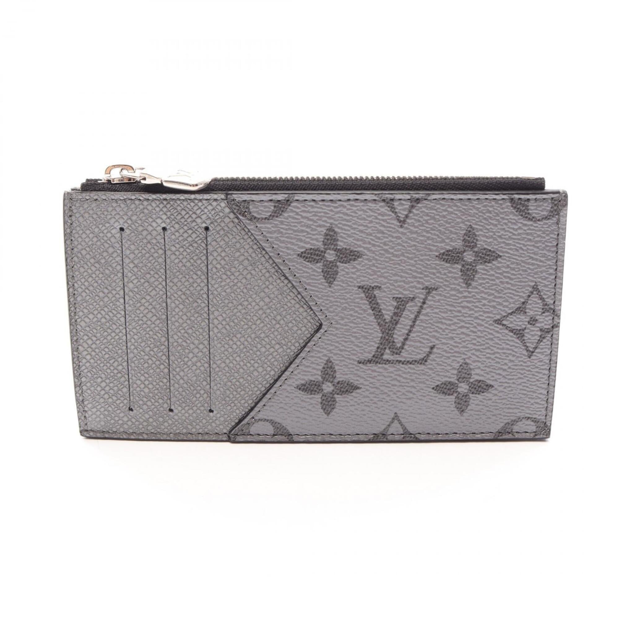 Louis Vuitton Taigarama Leather Pvc Coin Purse/Coin Case (Pre-Owned)