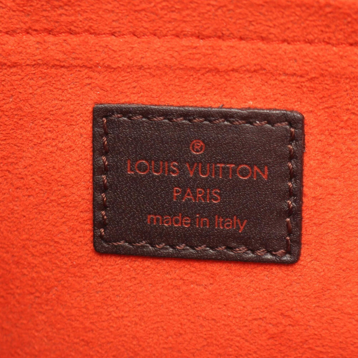 Louis Vuitton Brown Leather Handbag (Pre-Owned)