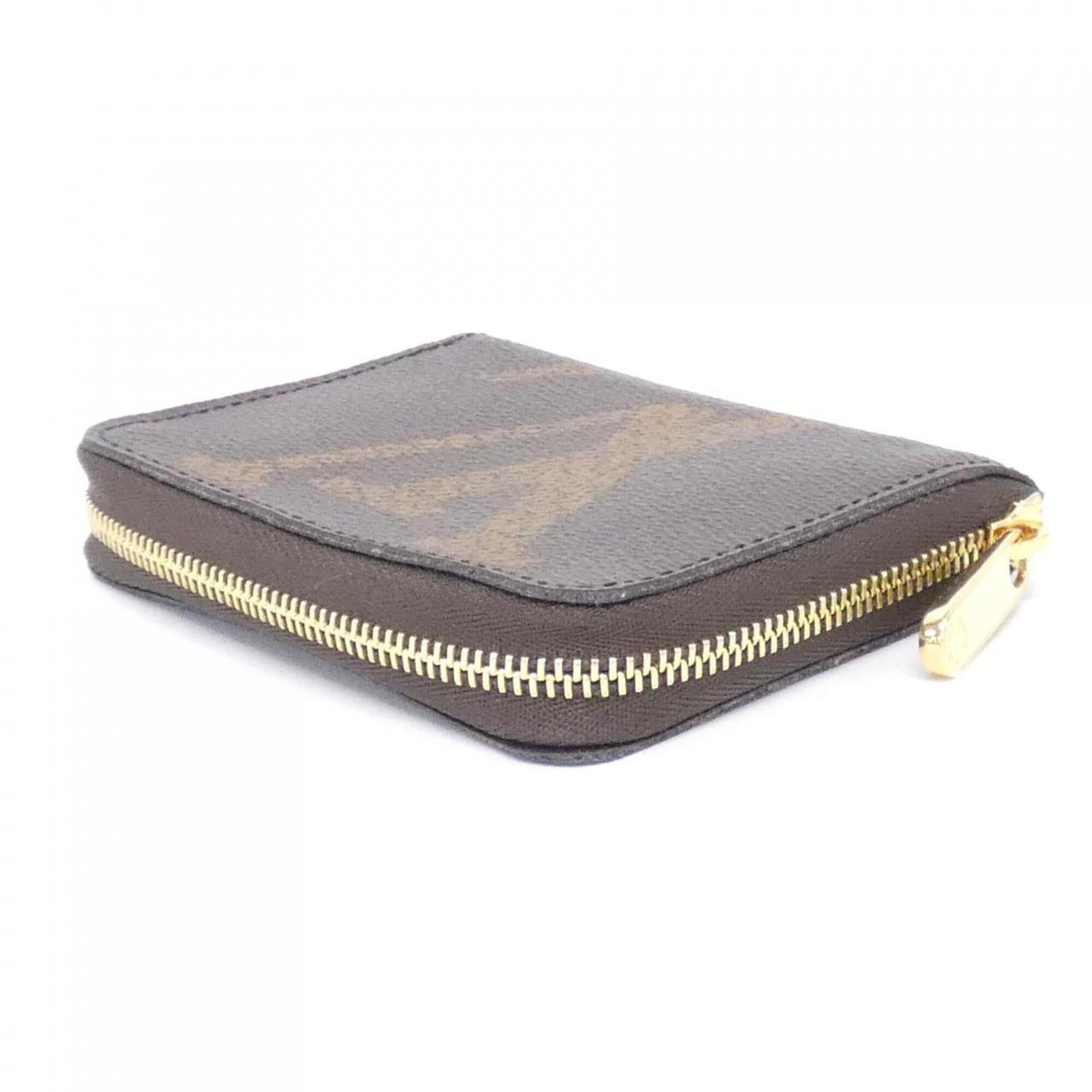 Louis Vuitton Monogram Marron Coated Canvas Coin Purse/Coin Case (Pre-Owned)