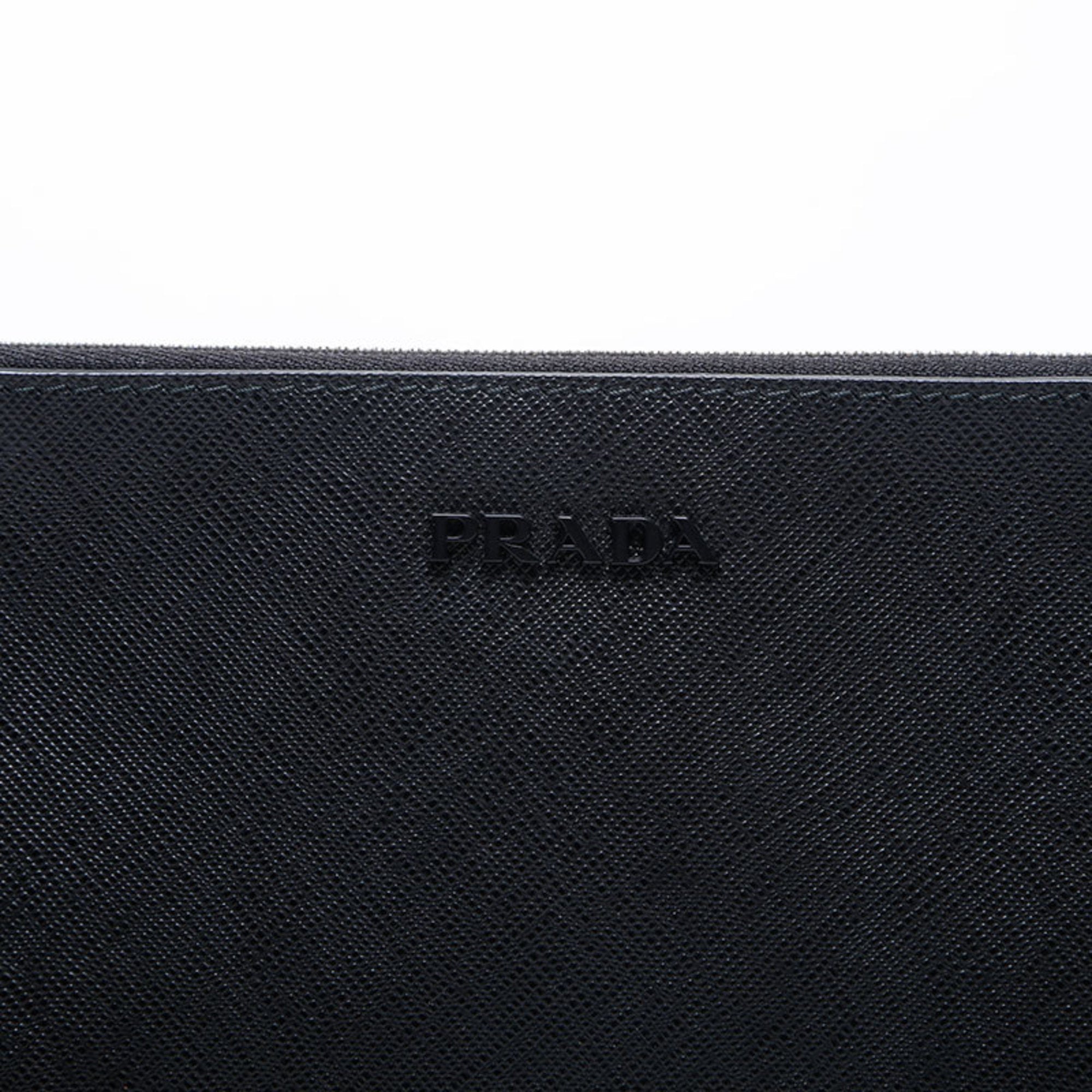 Prada Black Clutch Bag (Pre-Owned)