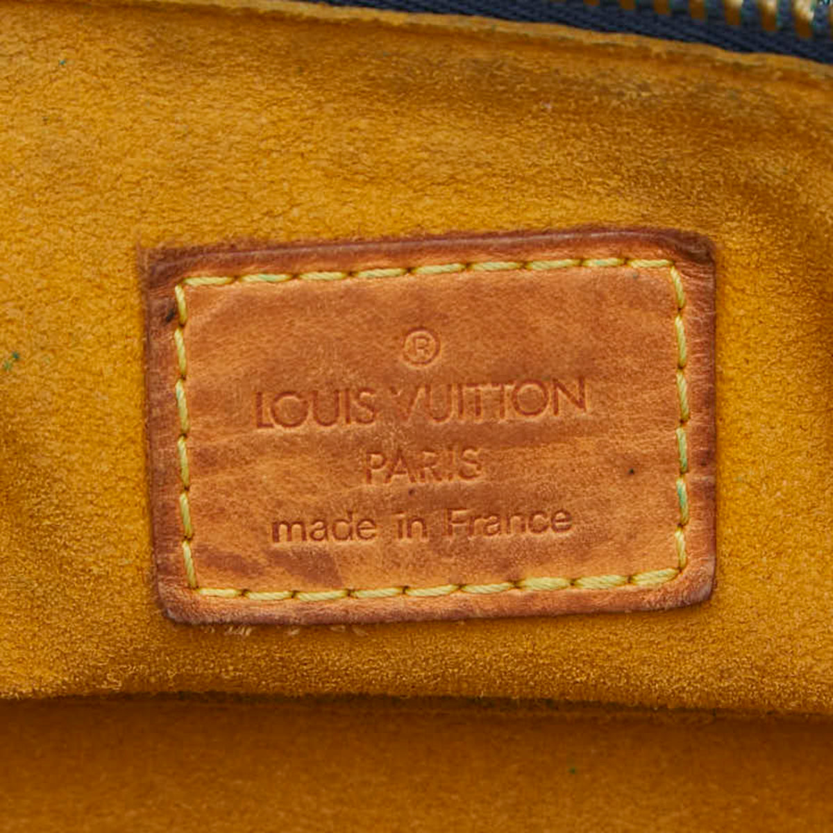 Louis Vuitton Monogram Denim Leather Shoulder Bag (Pre-Owned)