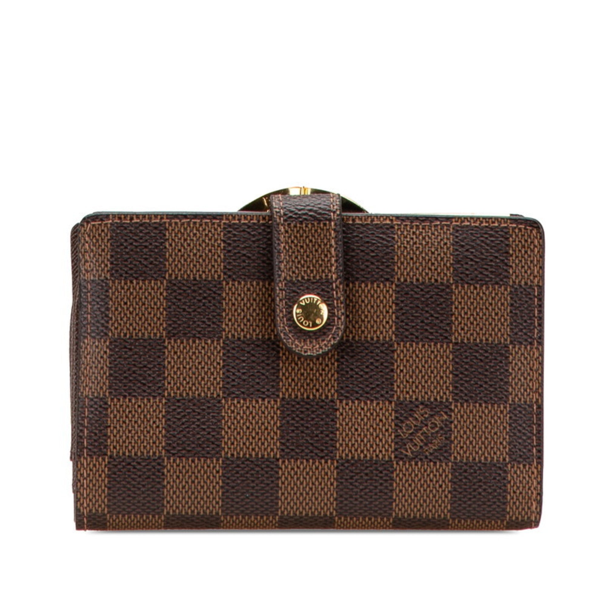 Louis Vuitton Brown Pvc Wallet (Tri-Fold) (Pre-Owned)