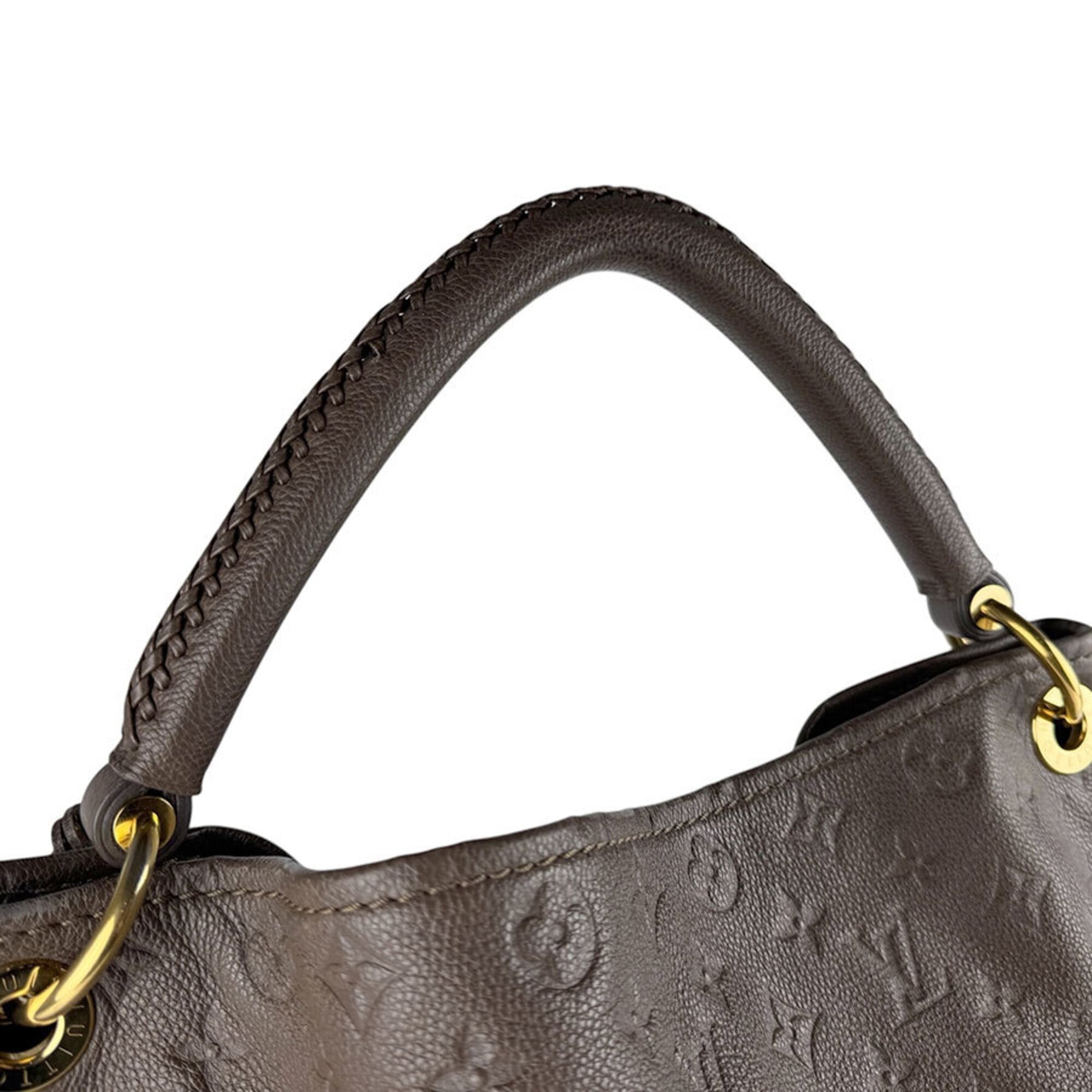 Louis Vuitton Brown Monogram Empreinte Shoulder Bag (Pre-Owned)