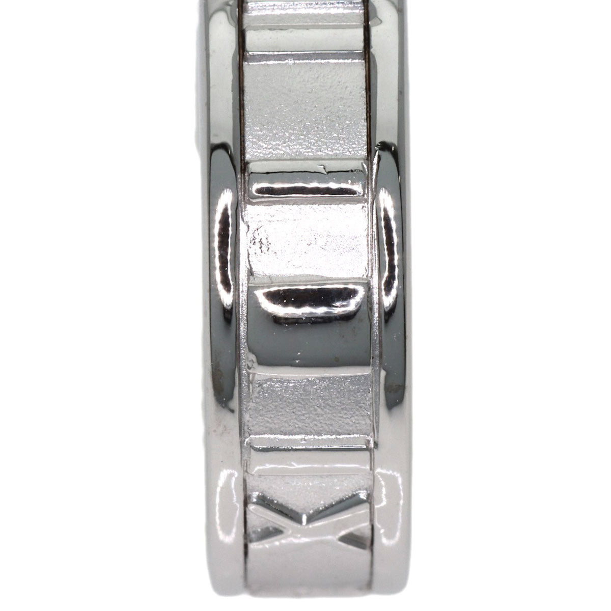 Tiffany Atlas White Gold (18K) Band Ring (Pre-Owned)