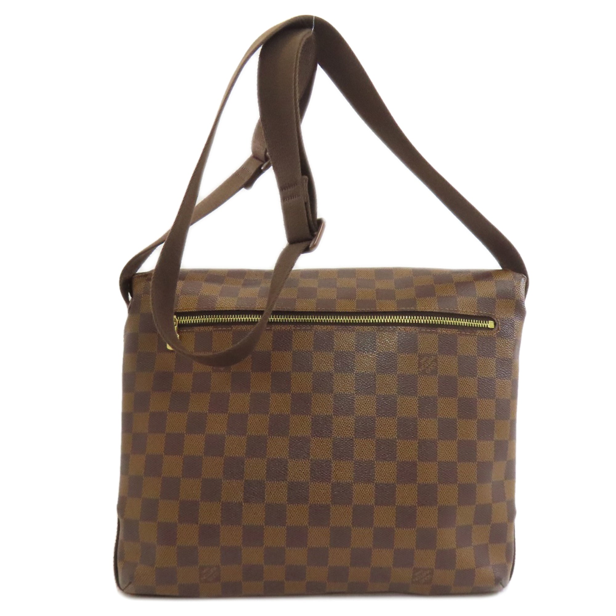 Louis Vuitton Brown Damier Canvas Ebene Damier Canvas Shoulder Bag (Pre-Owned)