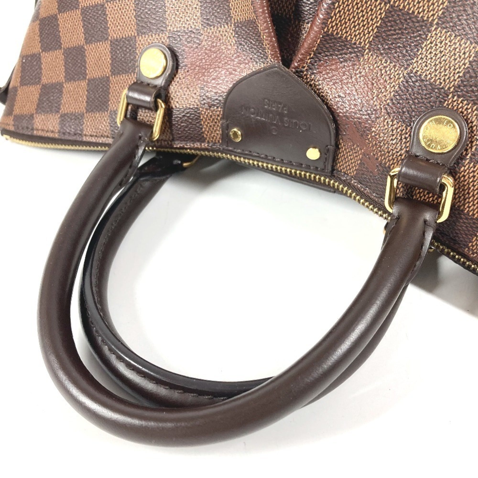 Louis Vuitton Brown Damier Canvas Handbag Tote Bag (Pre-Owned)