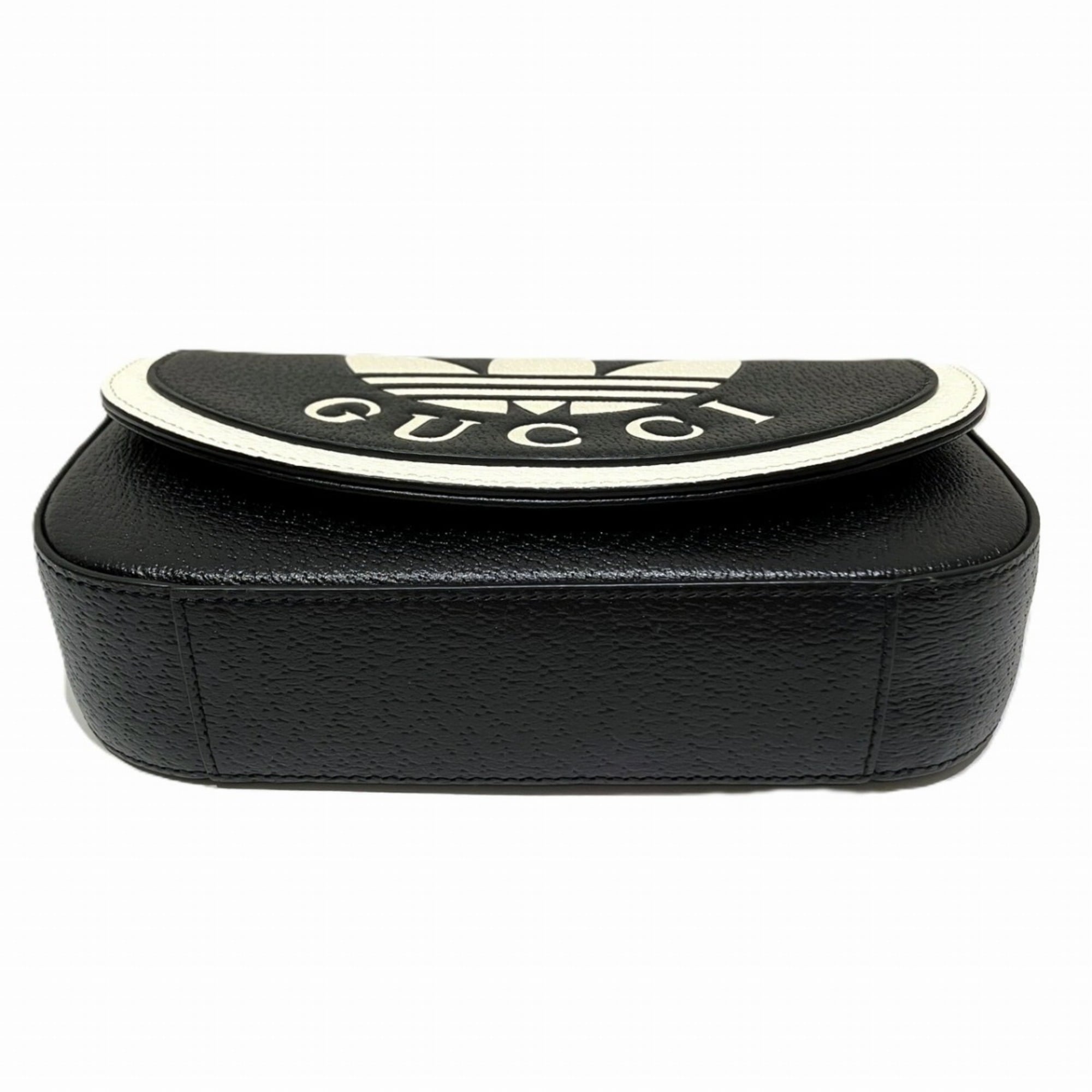 Gucci Black Leather Shoulder Bag (Pre-Owned)