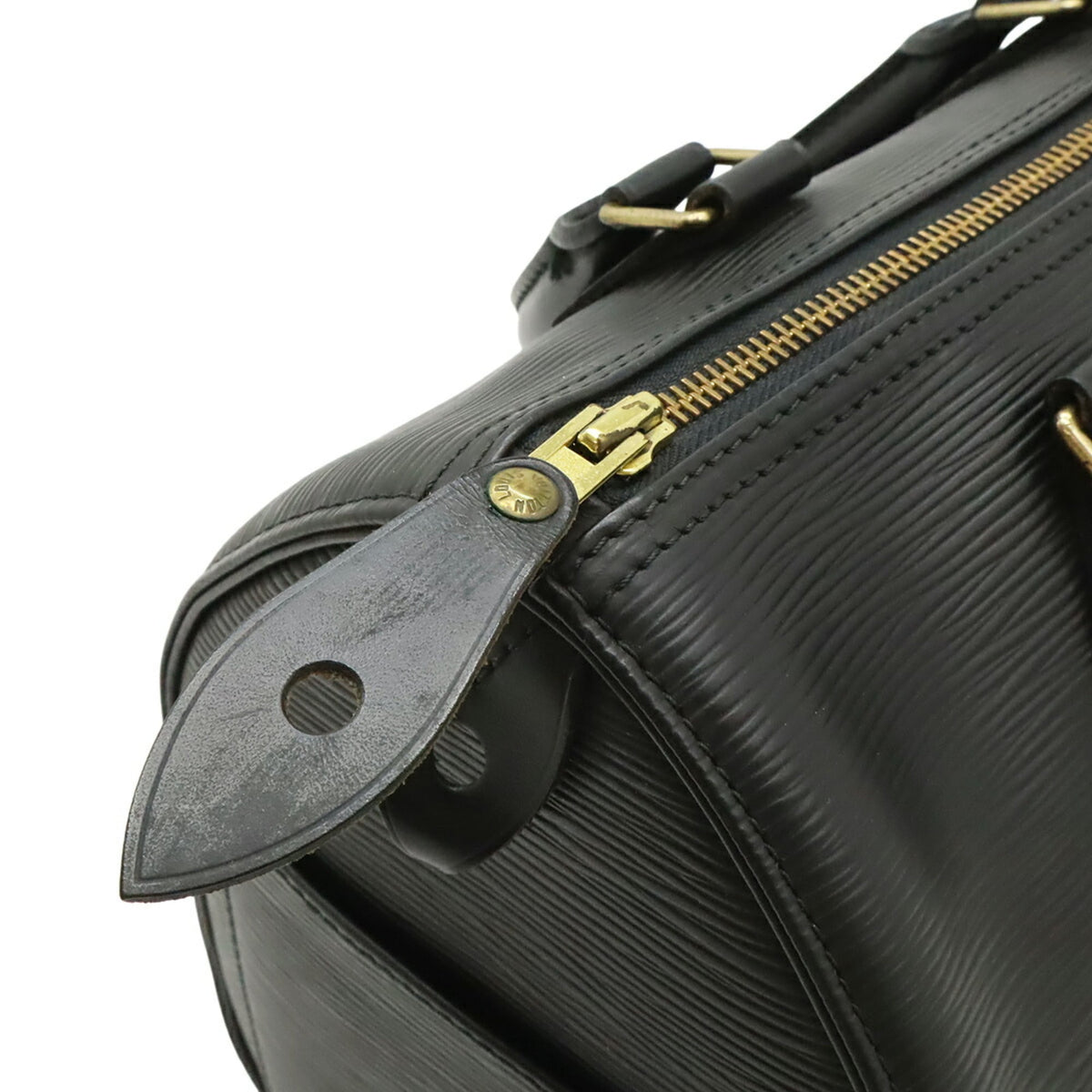 Louis Vuitton Black Noir Epi Leather Handbag (Pre-Owned)