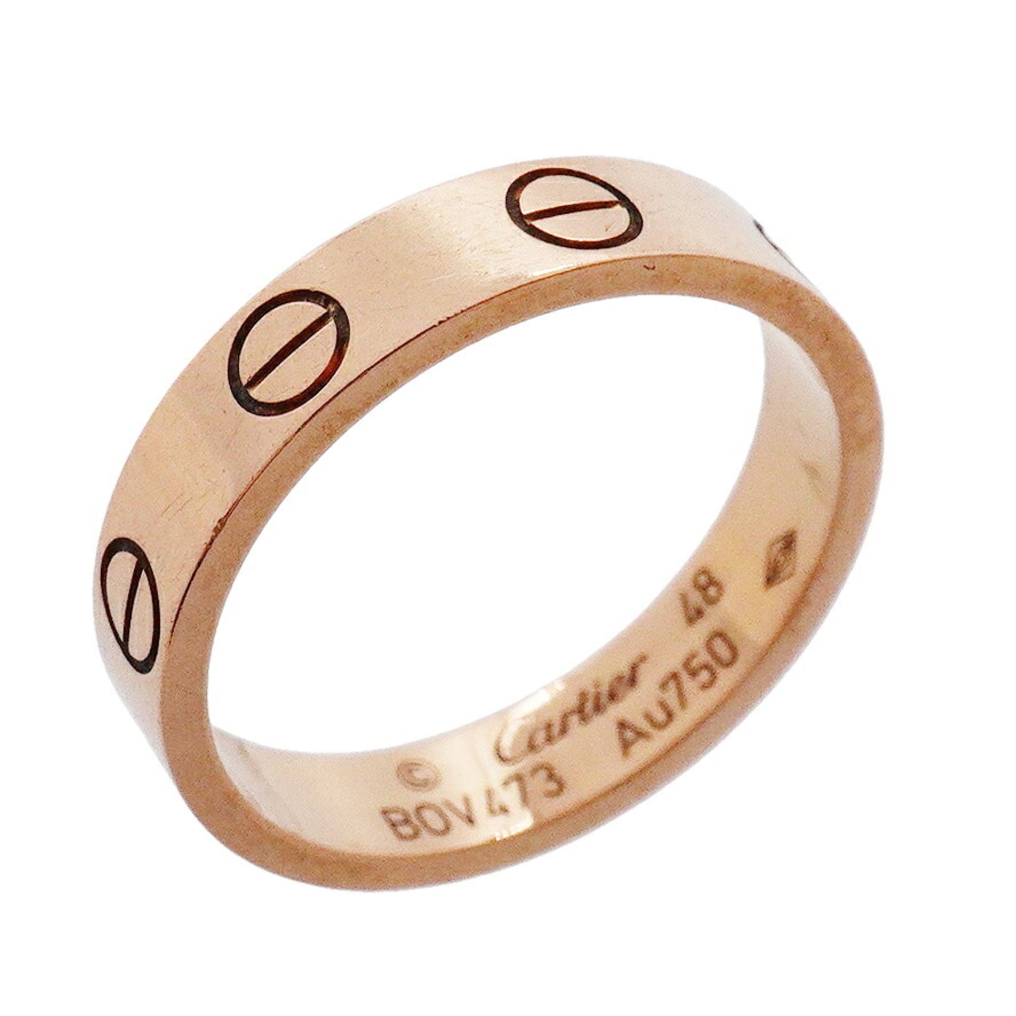 Cartier Pink Gold (18K) Band Ring (Pre-Owned)
