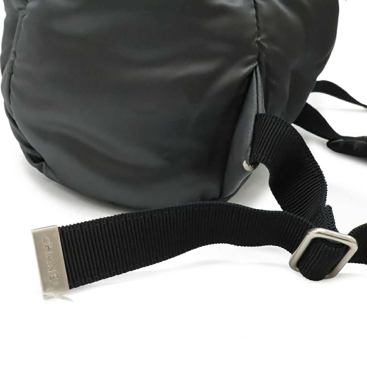 Chanel Black Nylon Backpack (Pre-Owned)