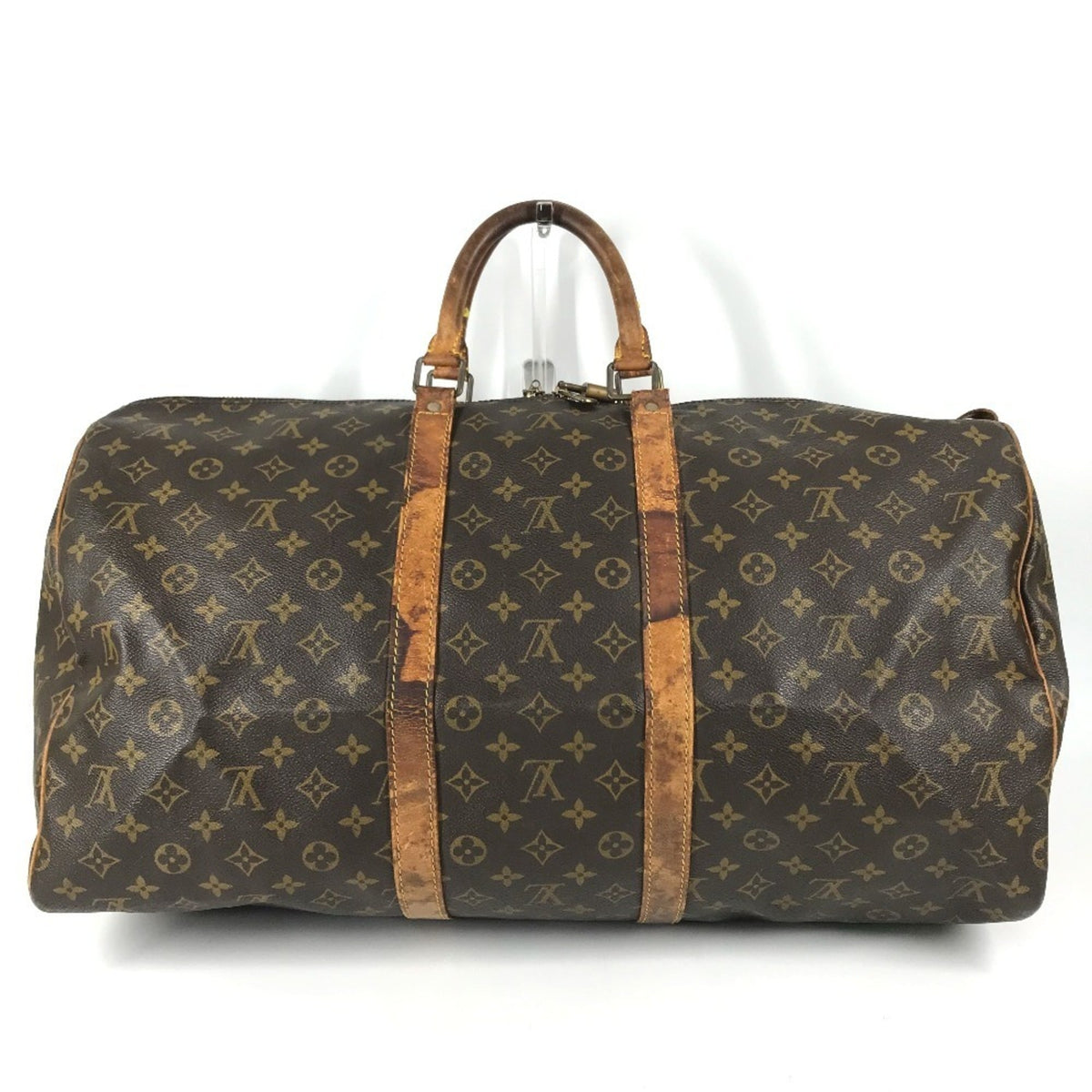 Louis Vuitton Brown Monogram Canvas Boston Bag Handbag (Pre-Owned)
