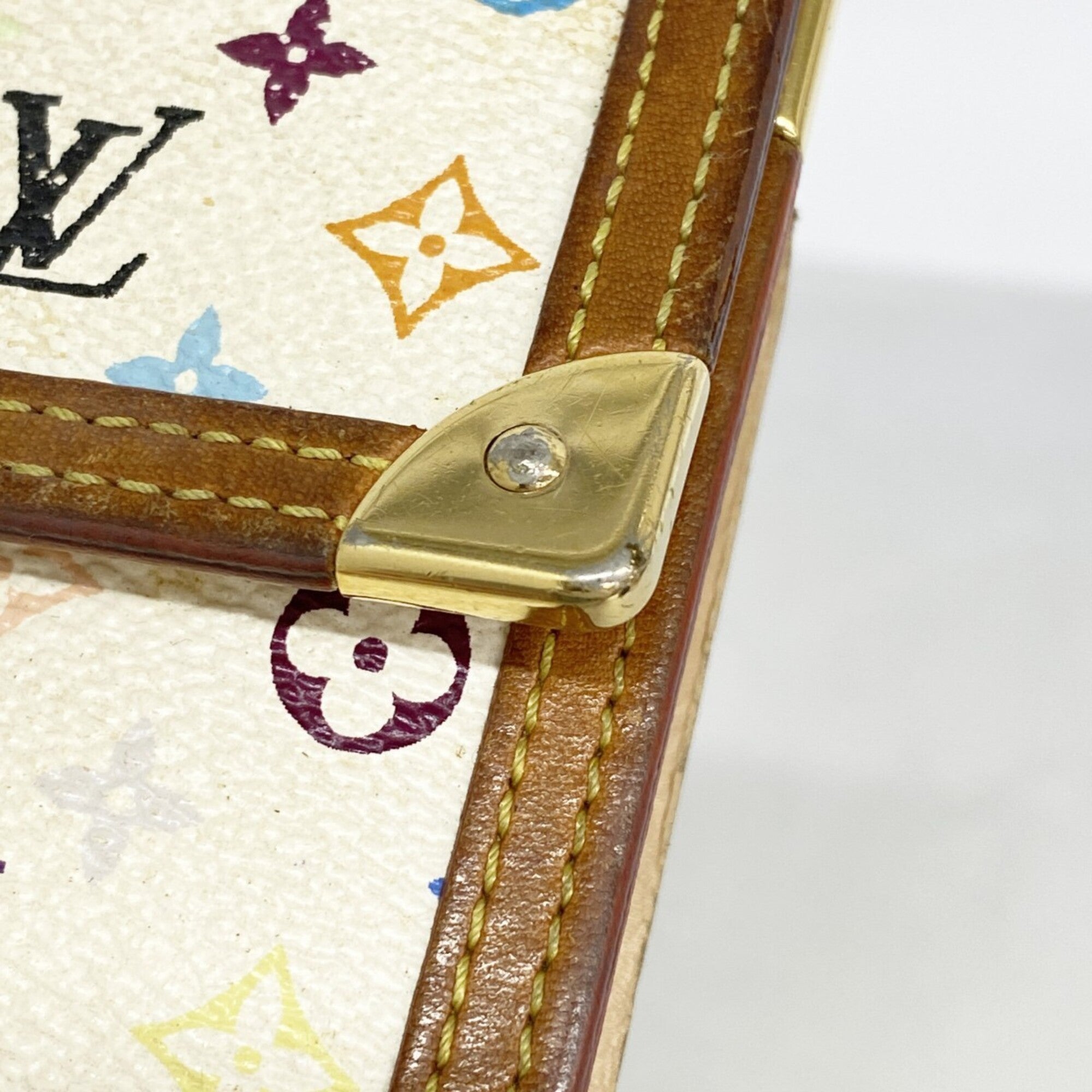 Louis Vuitton Blanc Long Wallet (Tri-Fold) (Pre-Owned)