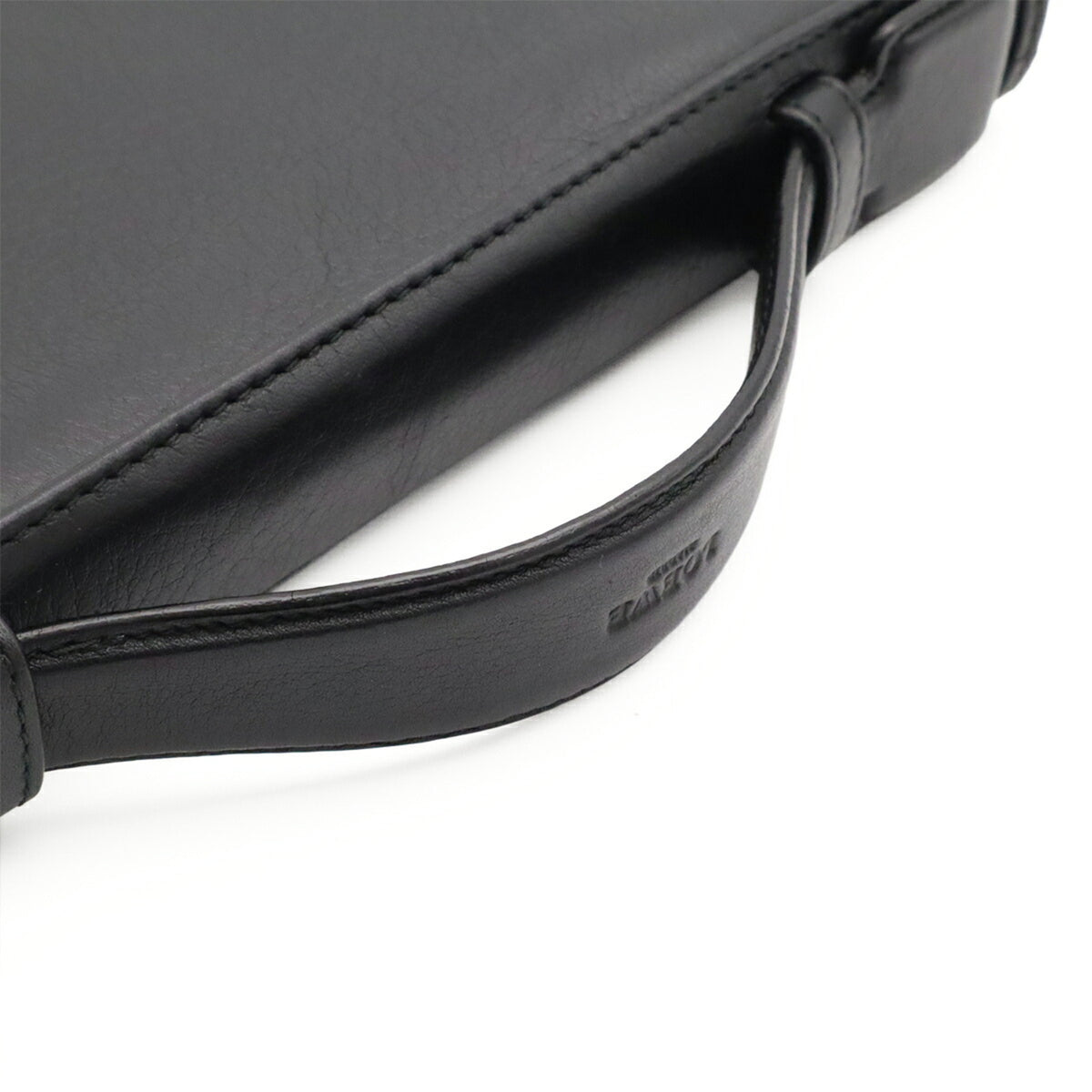 Loewe Black Leather Coin Purse/Coin Case (Pre-Owned)