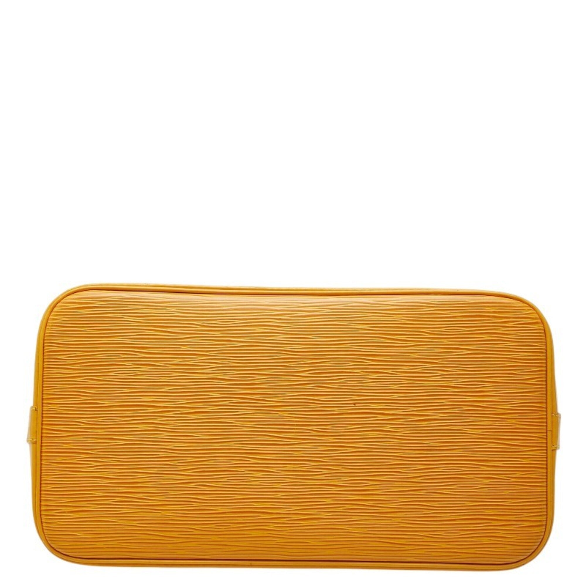 Louis Vuitton Yellow Leather Handbag (Pre-Owned)