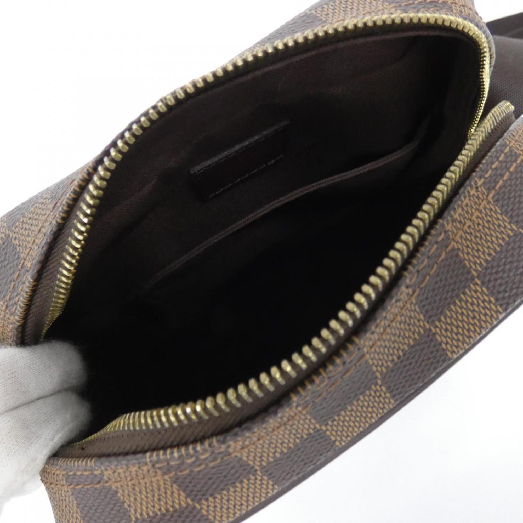 Louis Vuitton Ebene Coated Canvas Shoulder Bag (Pre-Owned)