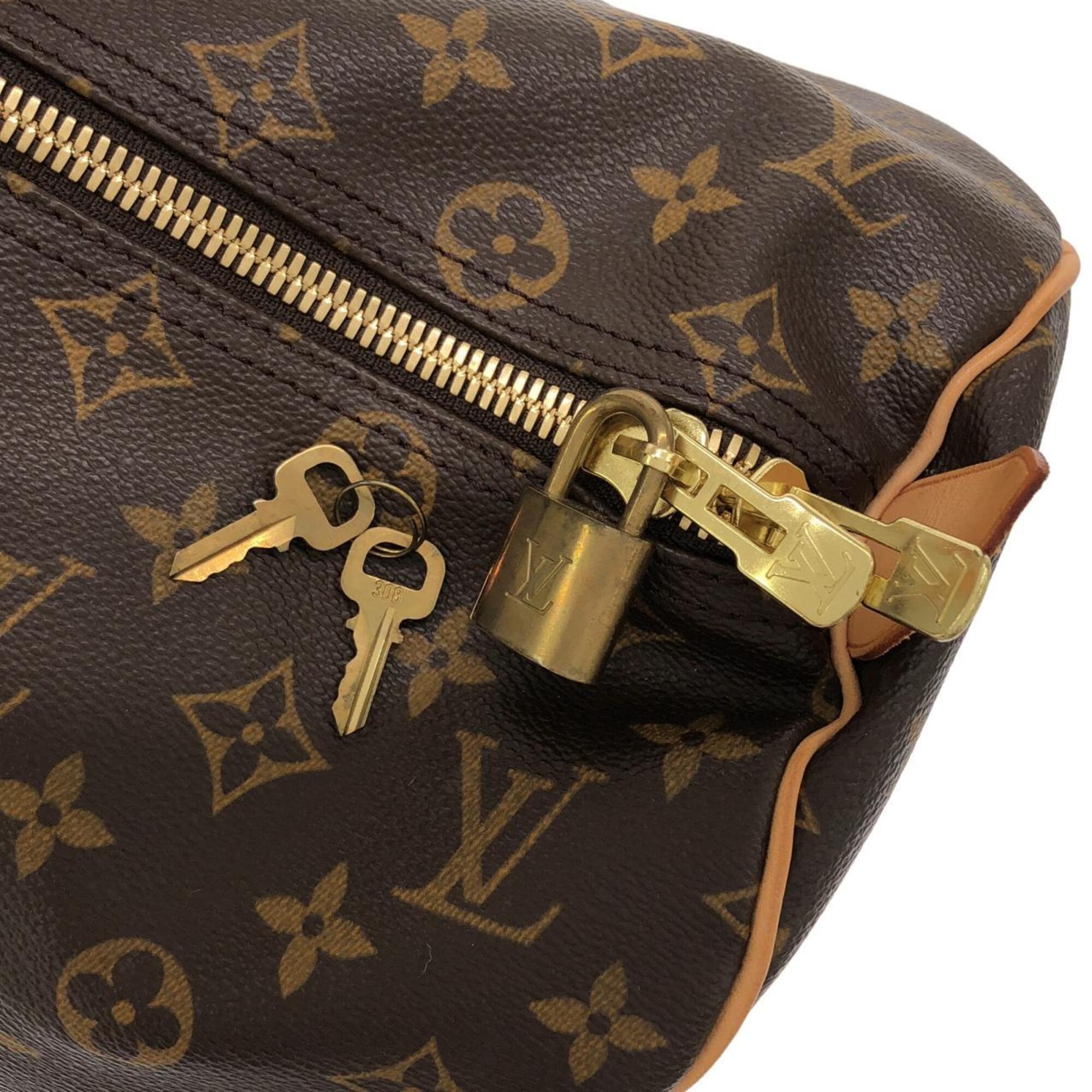 Louis Vuitton Marron Monogram Monogram Boston Bag (Pre-Owned)