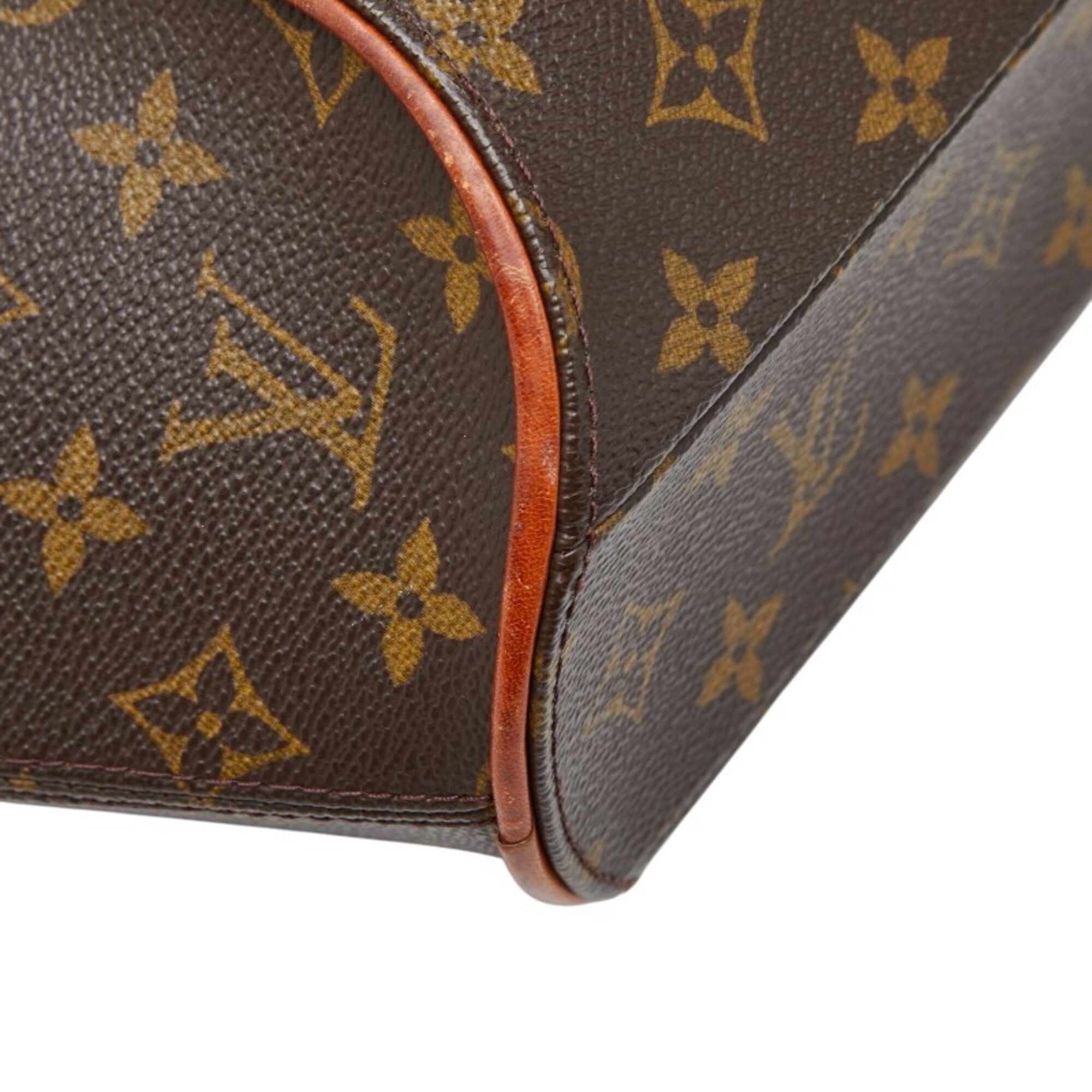 Louis Vuitton Brown Pvc Leather Handbag (Pre-Owned)