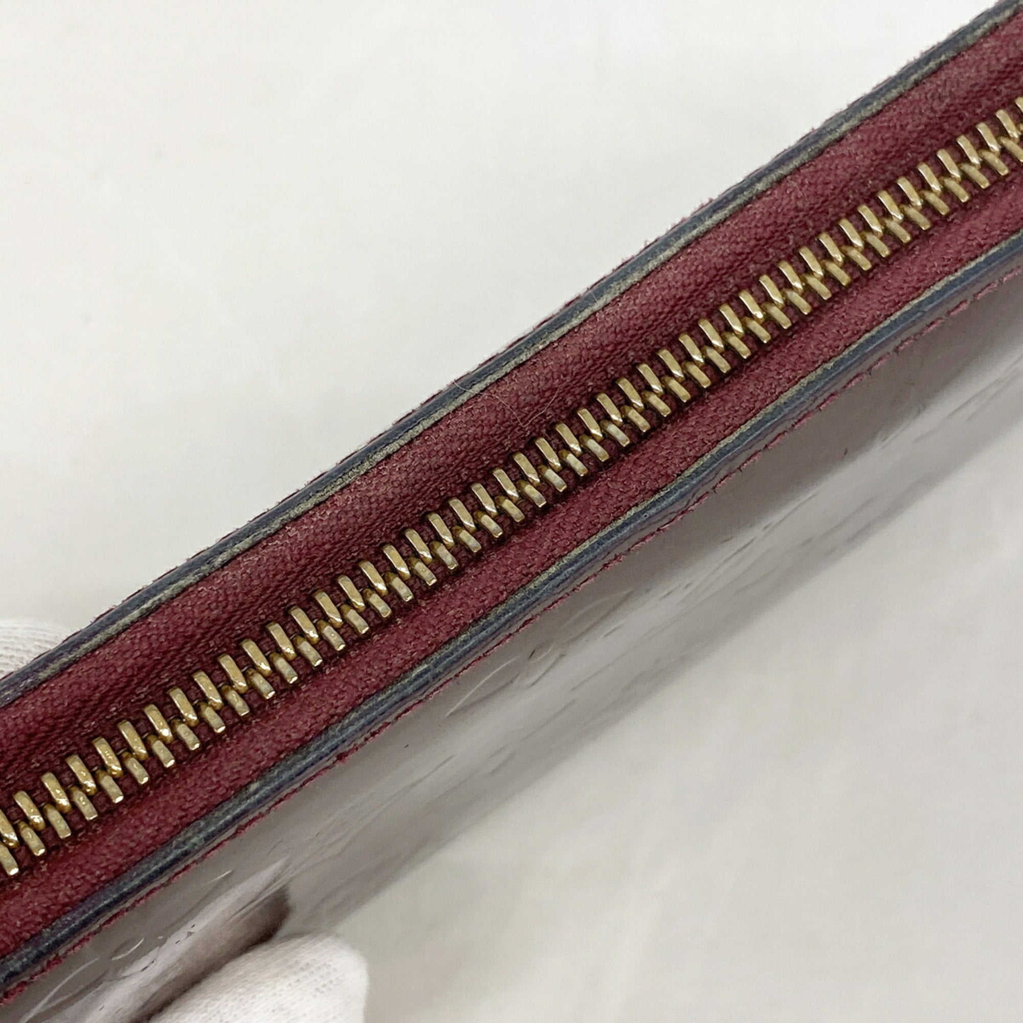 Louis Vuitton Rouge Fauviste Long Wallet (Bi-Fold) (Pre-Owned)