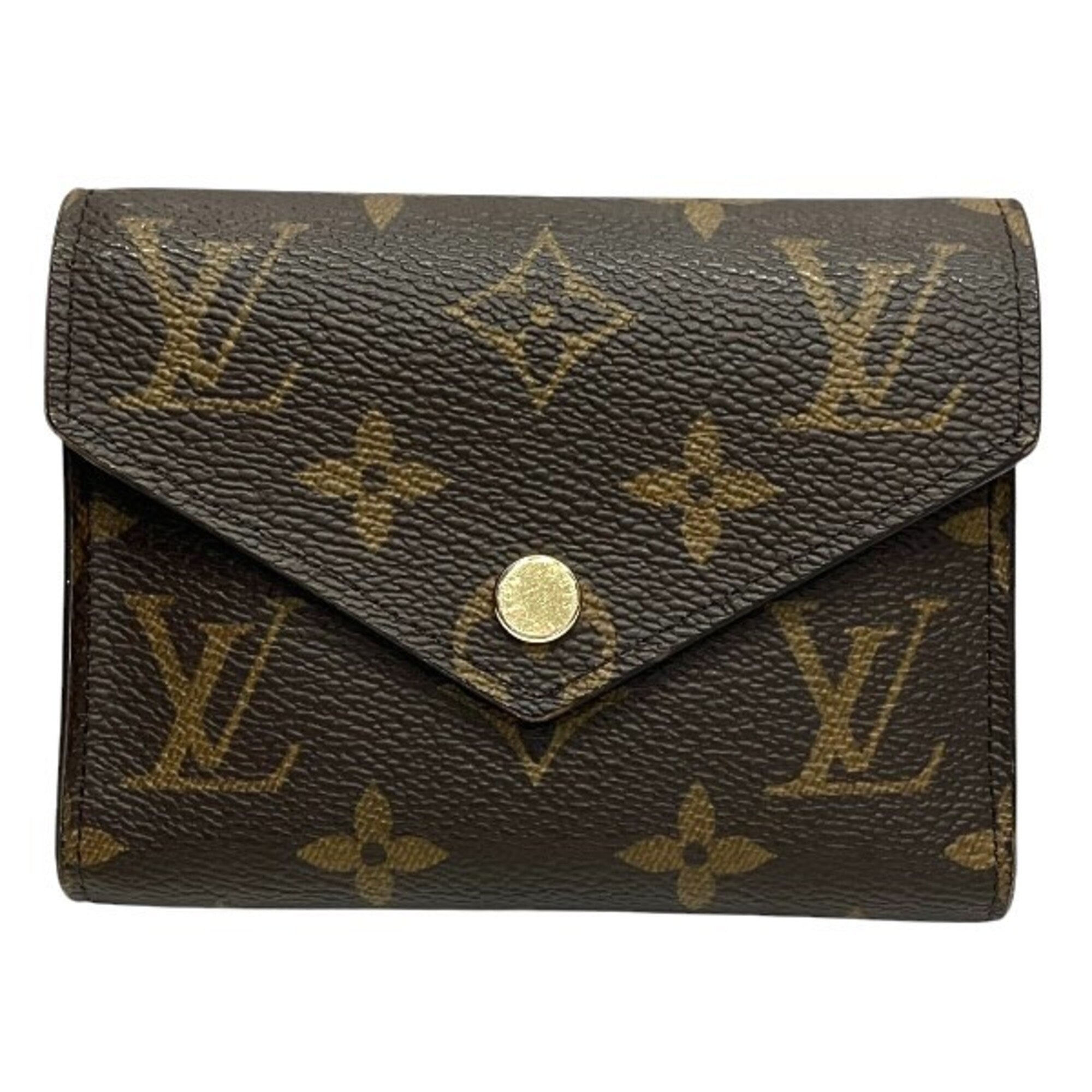 Louis Vuitton Monogram Fuchsia Monogram Wallet (Tri-Fold) (Pre-Owned)