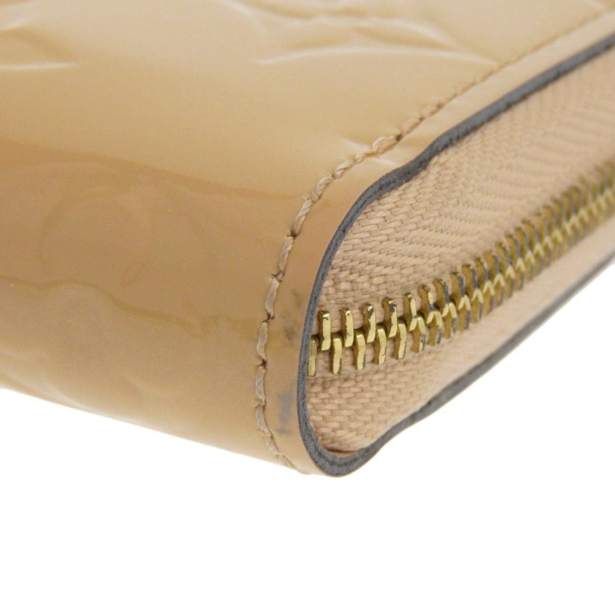Louis Vuitton Monogram Vernis Beige Dune Monogram Vernis Coin Purse/Coin Case (Pre-Owned)