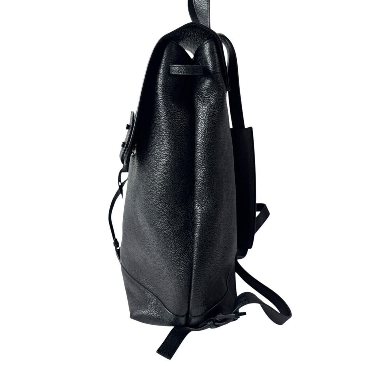 Saint Laurent Black Leather Backpack (Pre-Owned)