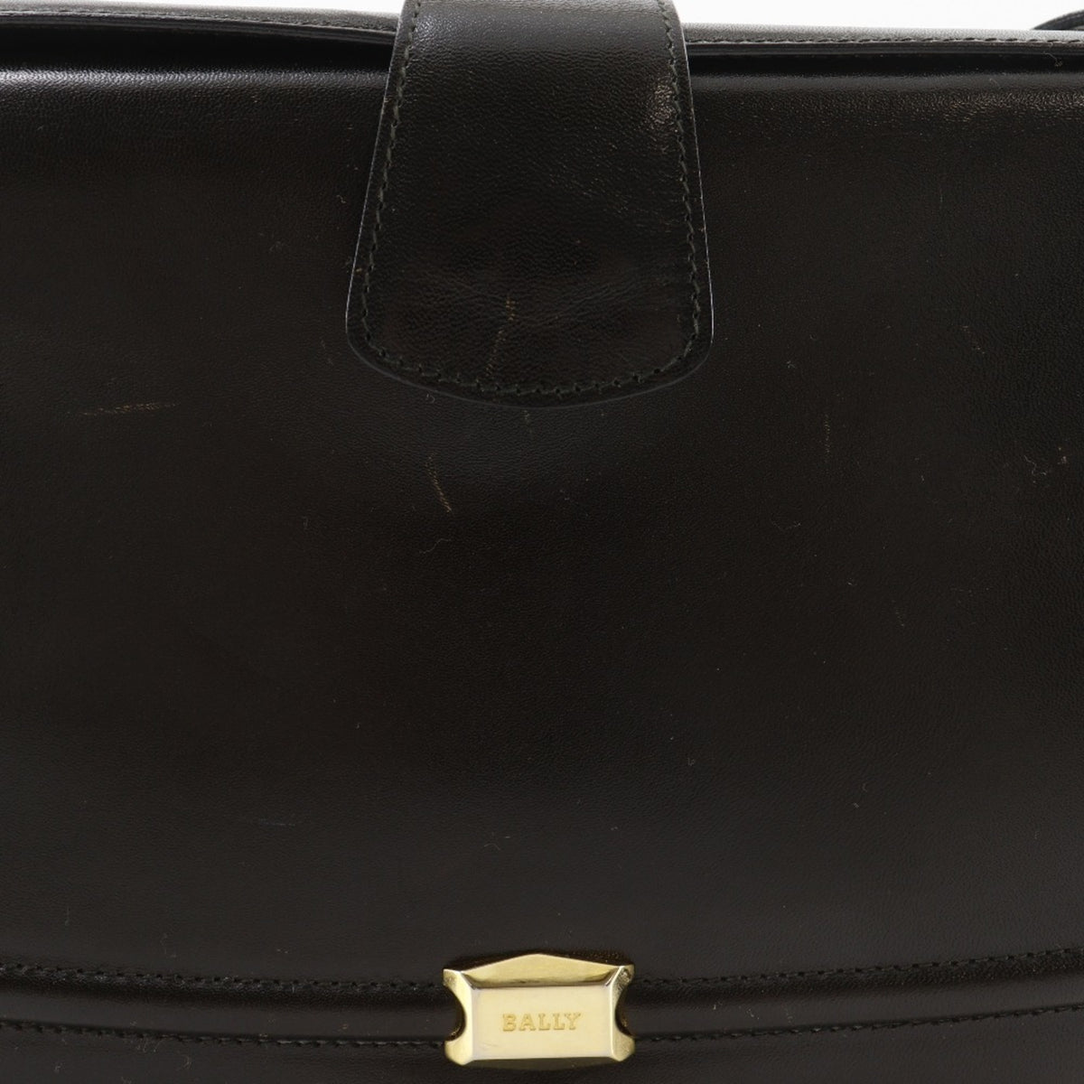 Bally Brown Leather Shoulder Bag (Pre-Owned)