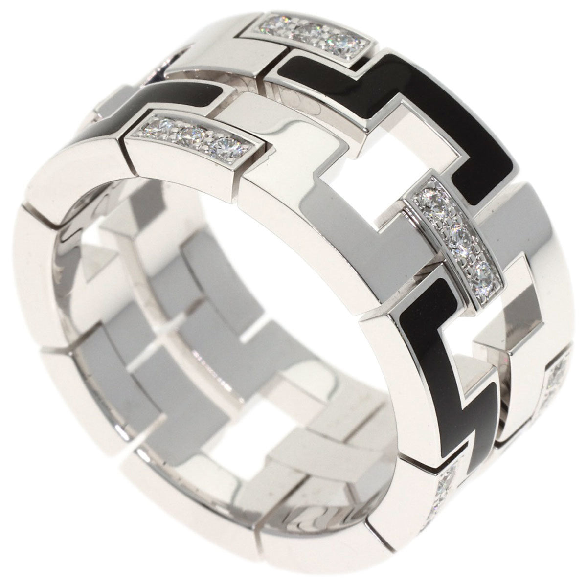 Cartier White Gold White Gold (18K) Band Ring (Pre-Owned)
