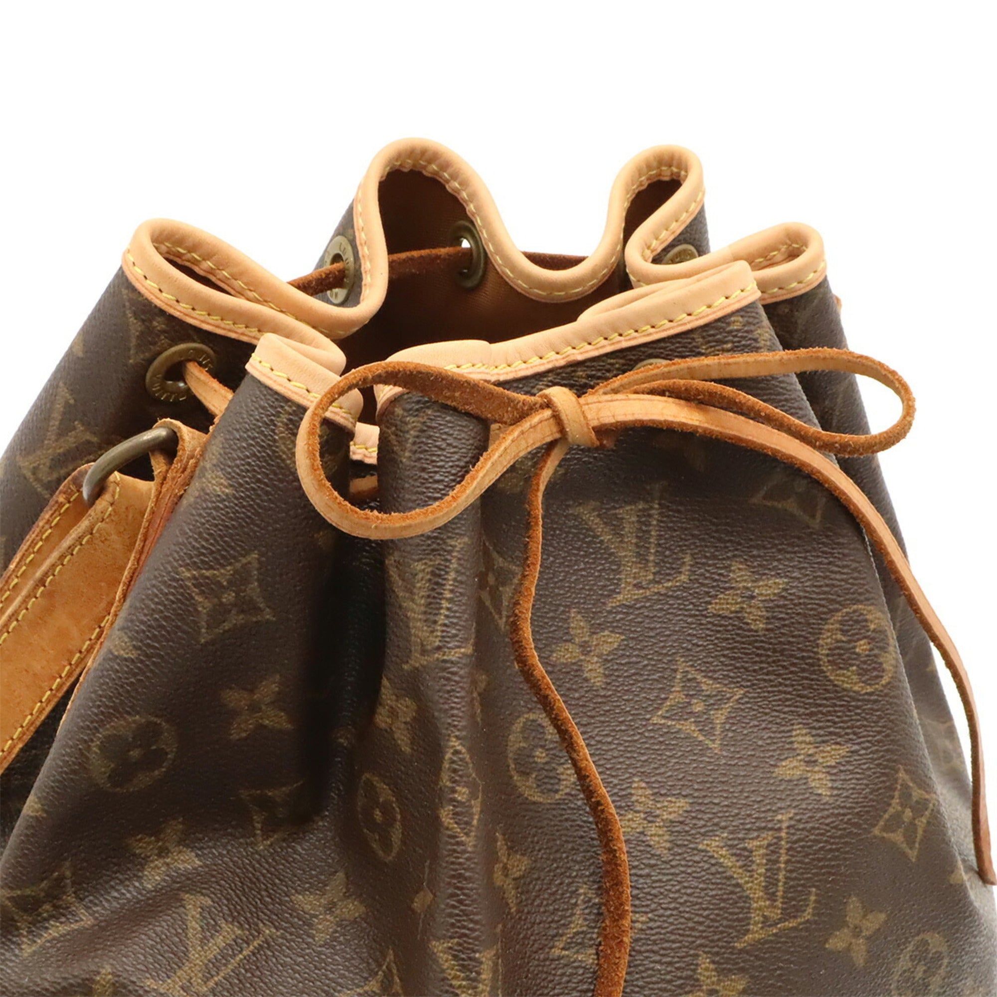 Louis Vuitton Brown Monogram Canvas Pvc Coated Canvas Shoulder Bag (Pre-Owned)