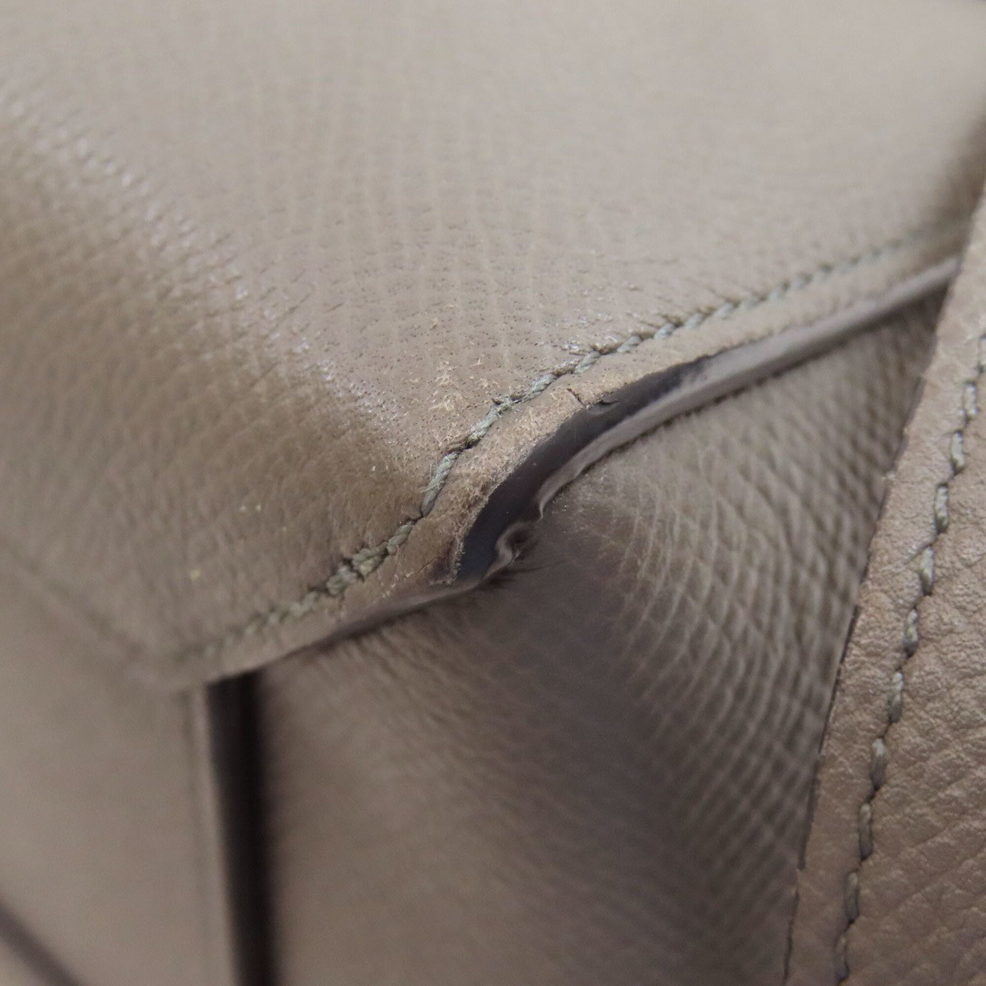 Celine Gray Leather Handbag (Pre-Owned)