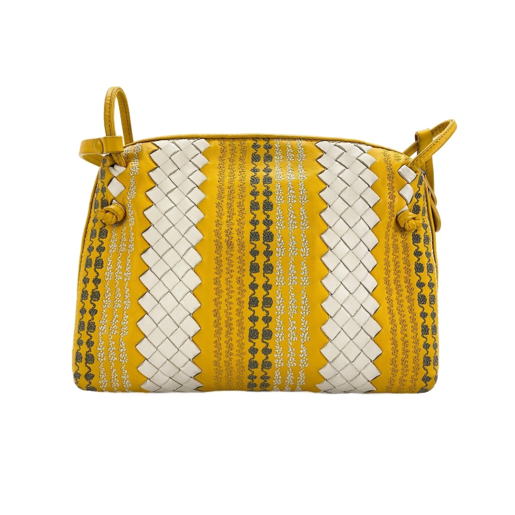 Bottega Veneta Yellow Shoulder Bag (Pre-Owned)