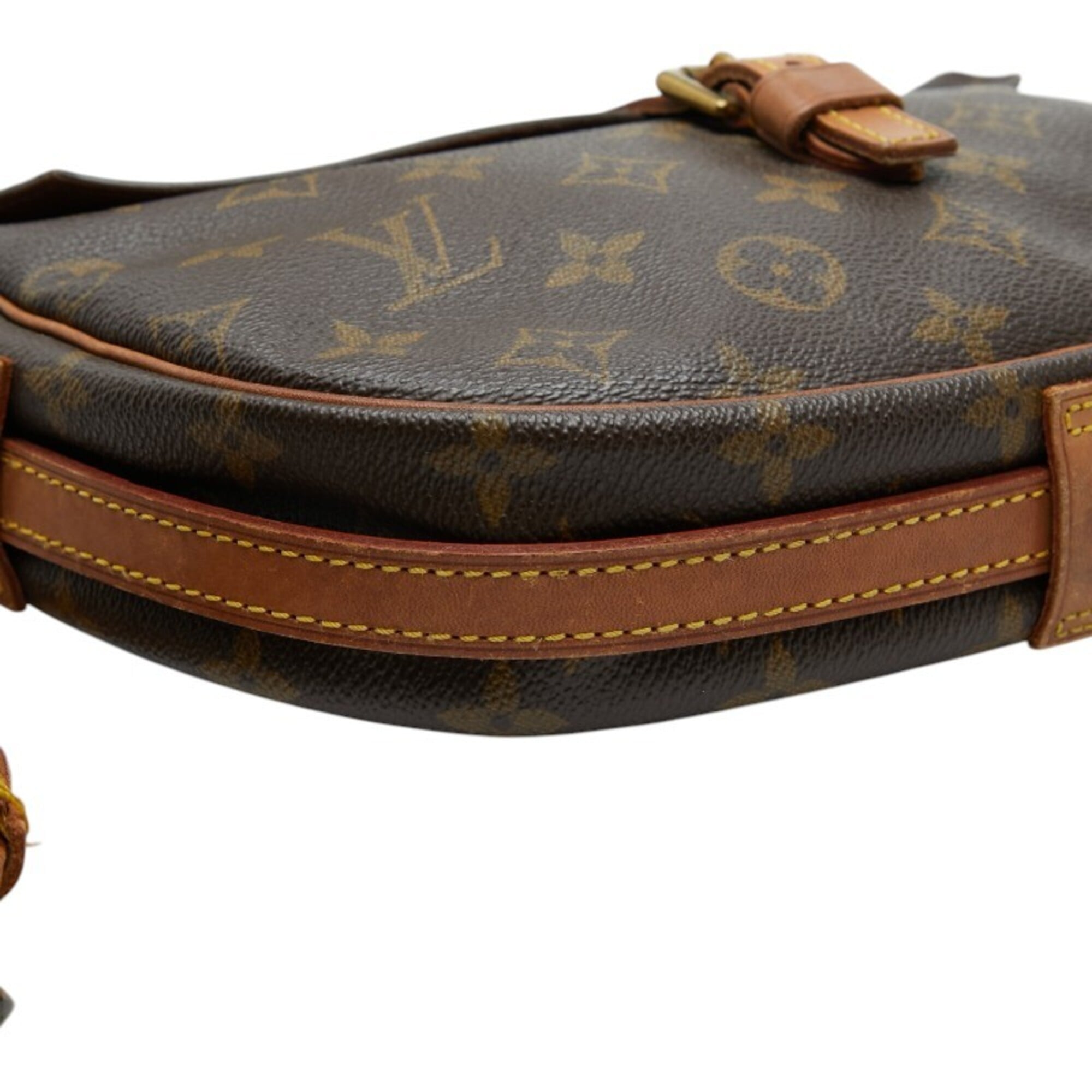 Louis Vuitton Brown Pvc Leather Shoulder Bag (Pre-Owned)