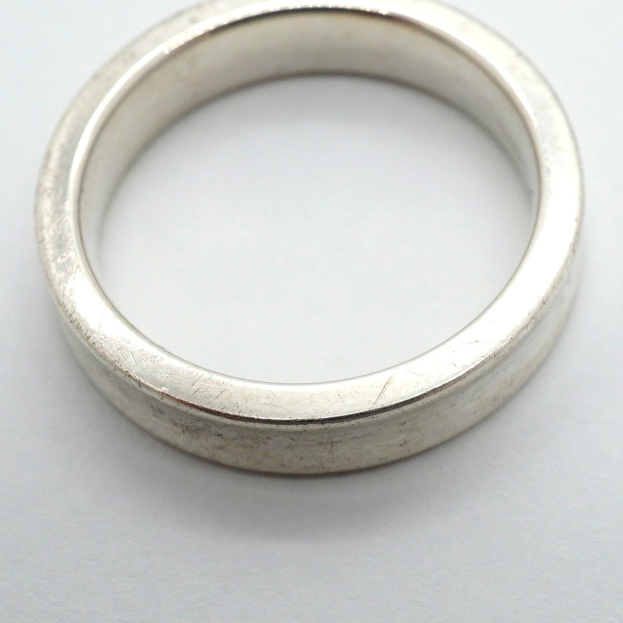 Tiffany Silver 925 Band Ring (Pre-Owned)