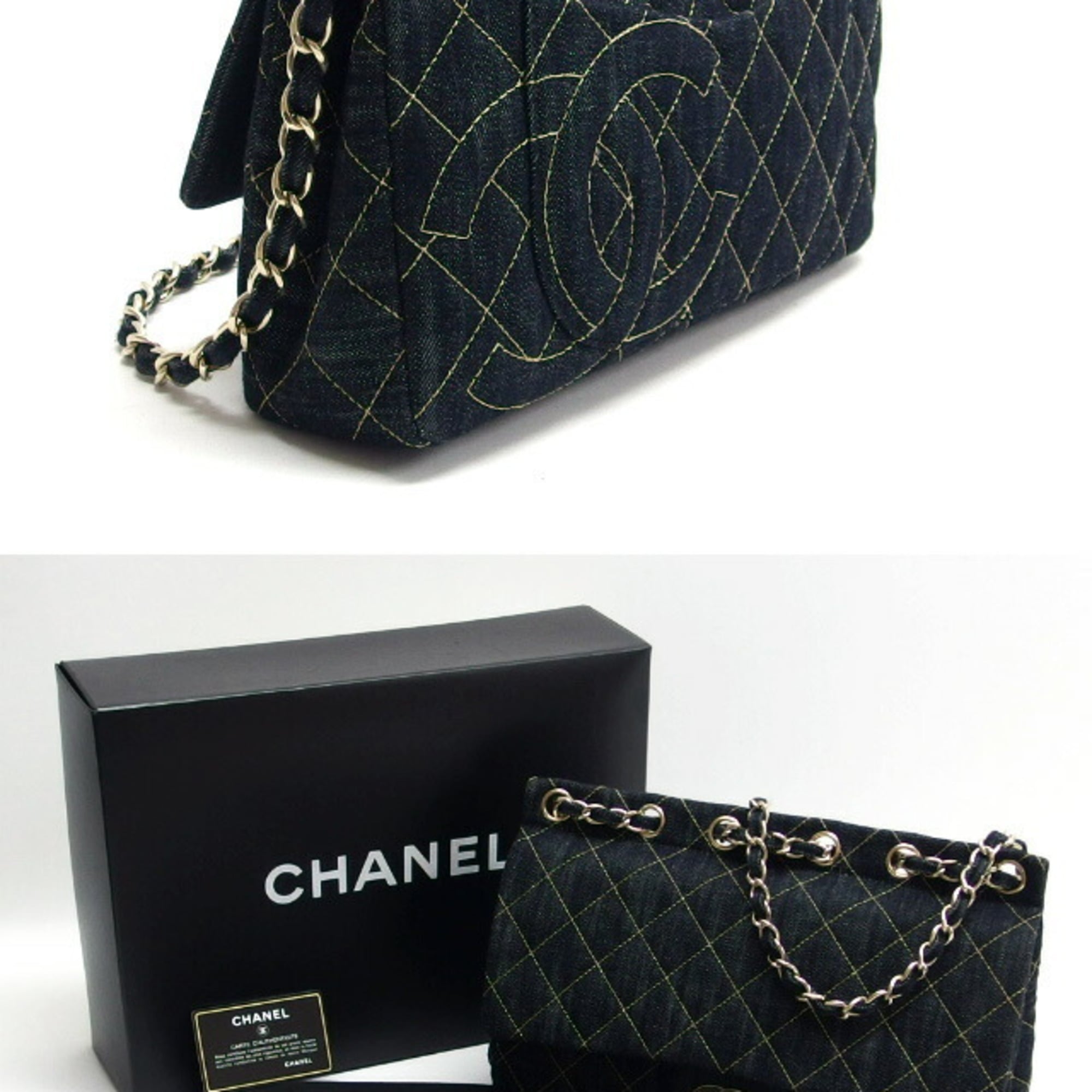 Chanel Denim Shoulder Bag (Pre-Owned)