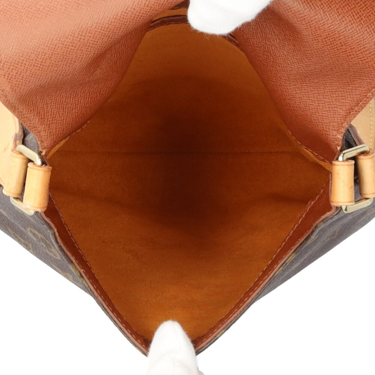 Louis Vuitton Brown Monogram Canvas Shoulder Bag (Pre-Owned)
