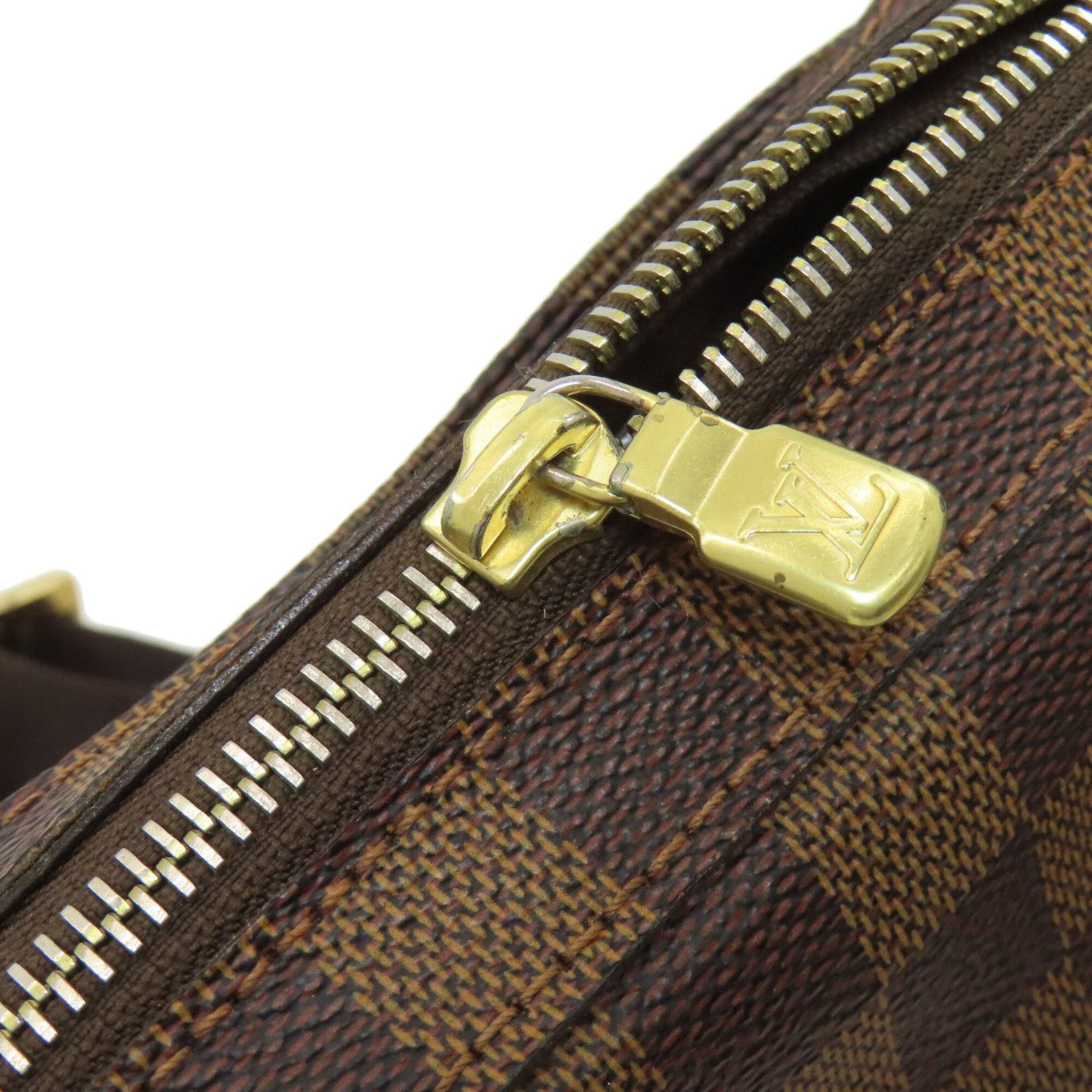Louis Vuitton Damier Canvas Ebene Damier Canvas Sling Bag (Pre-Owned)