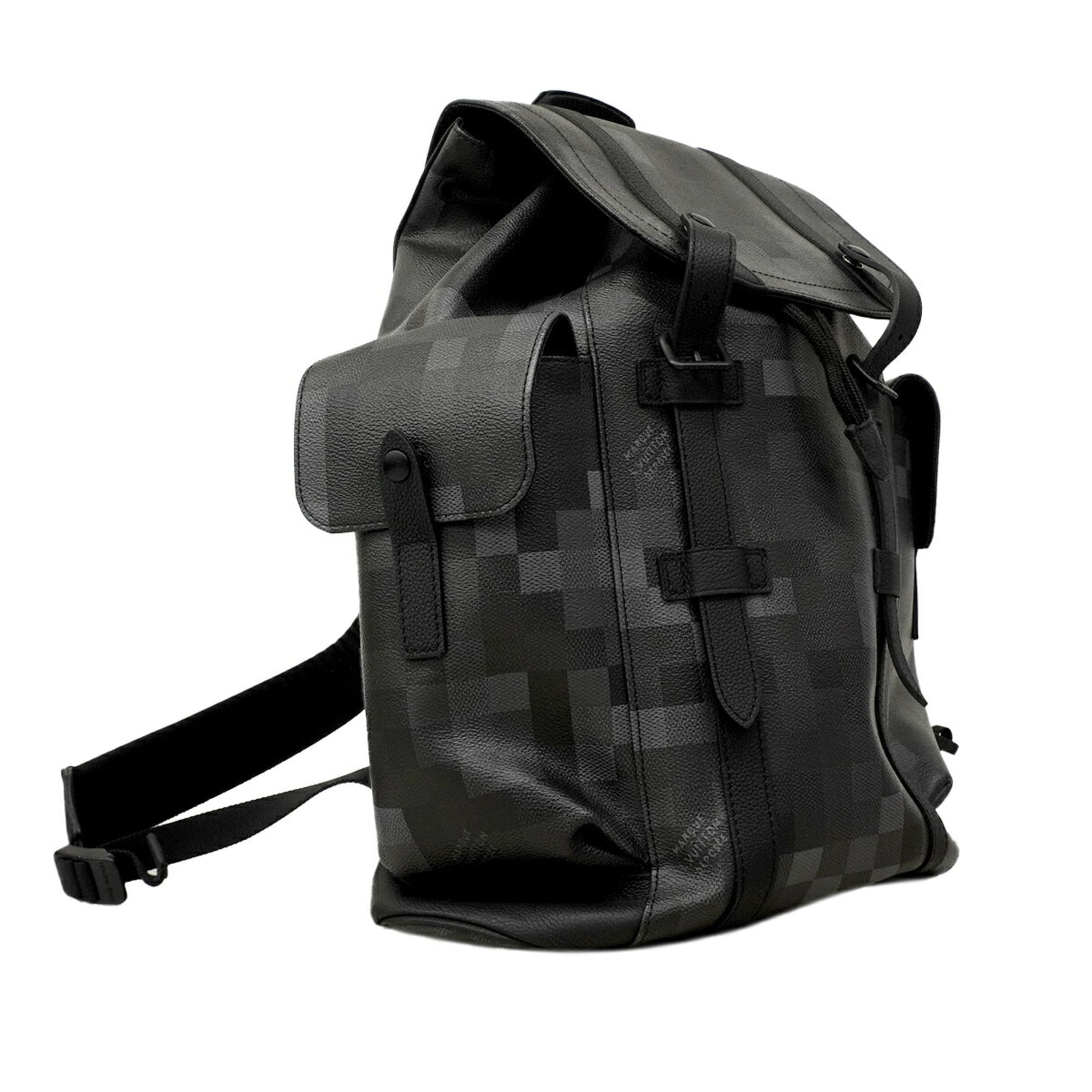 Louis Vuitton Black Backpack (Pre-Owned)