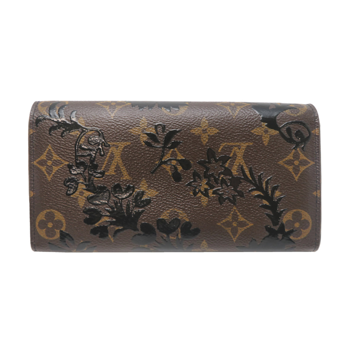 Louis Vuitton Monogram Brown Monogram Long Wallet (Bi-Fold) (Pre-Owned)