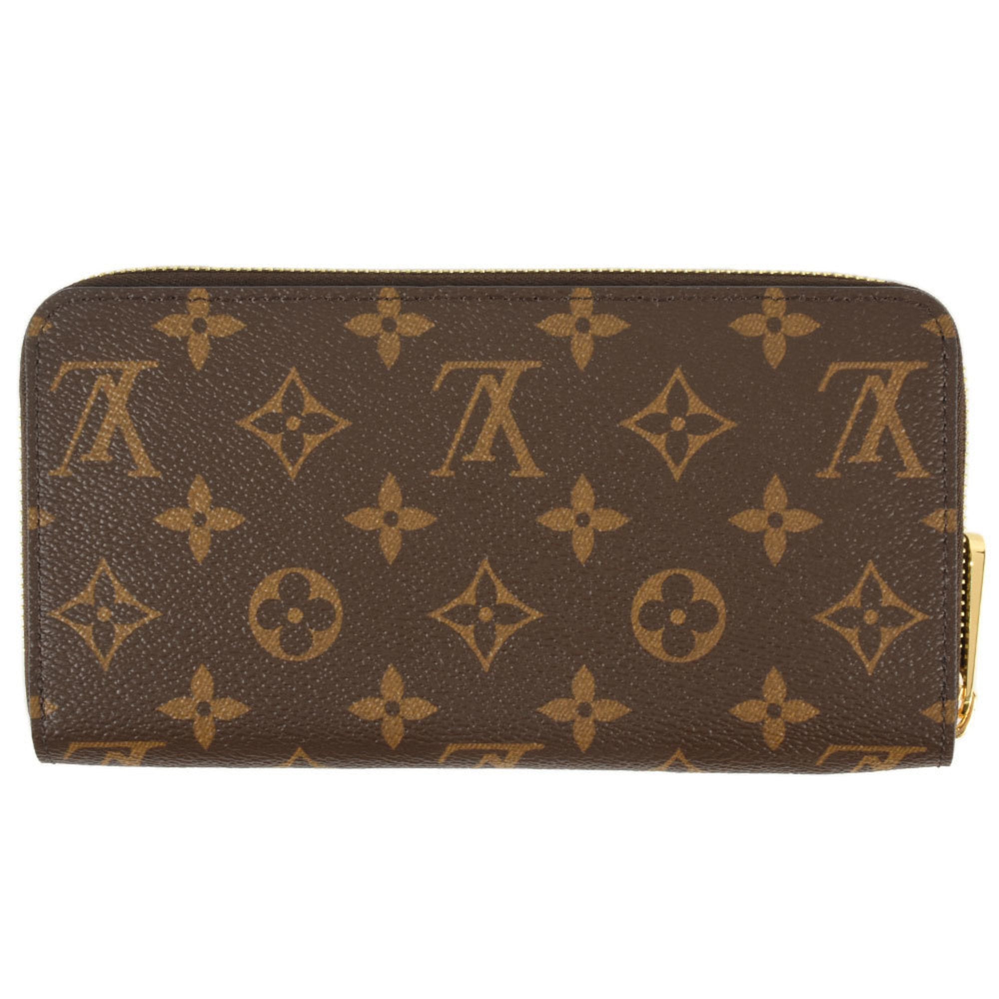 Louis Vuitton Monogram Brown Monogram Long Wallet (Bi-Fold) (Pre-Owned)